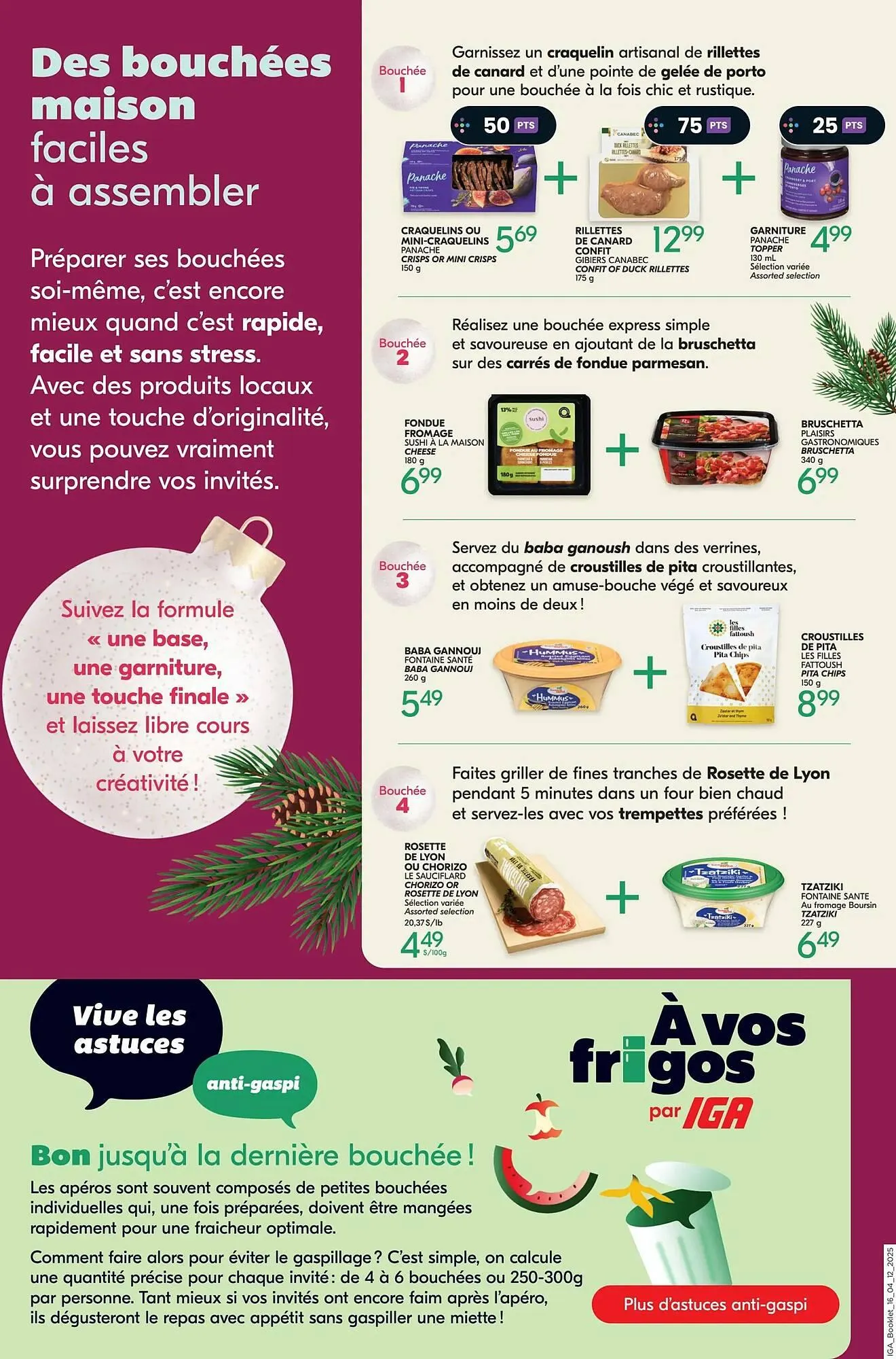 IGA flyer from December 4 to December 10 2025 - flyer page 22