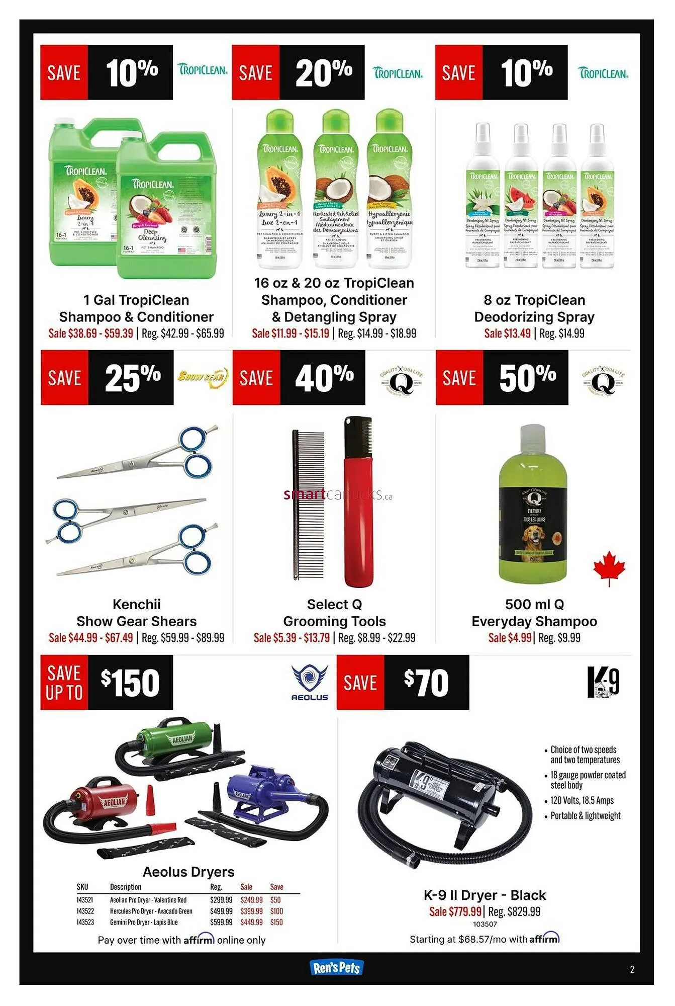 Ren’s Pets Depot flyer from October 31 to November 6 2025 - flyer page 2