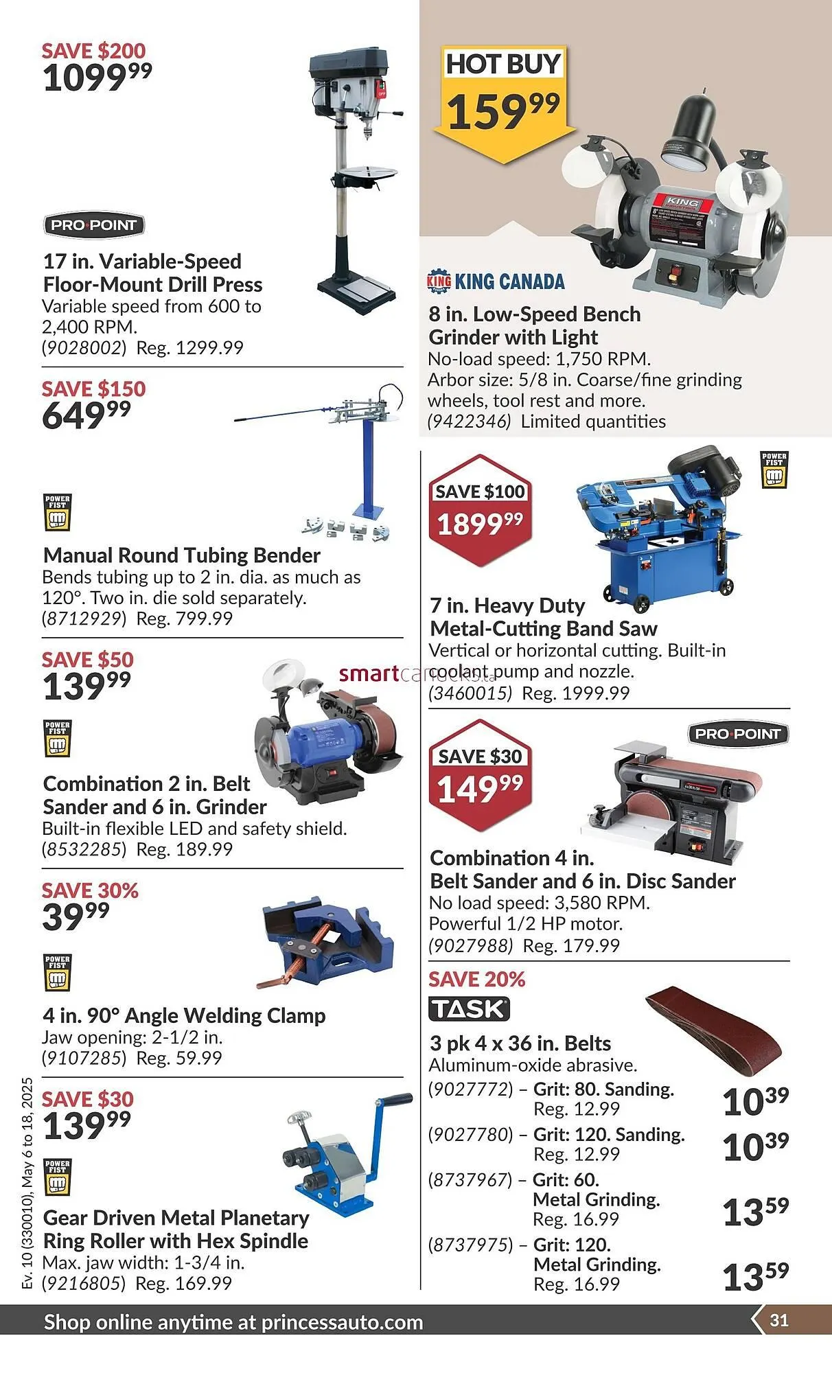 Princess Auto flyer from May 5 to May 11 2025 - flyer page 34