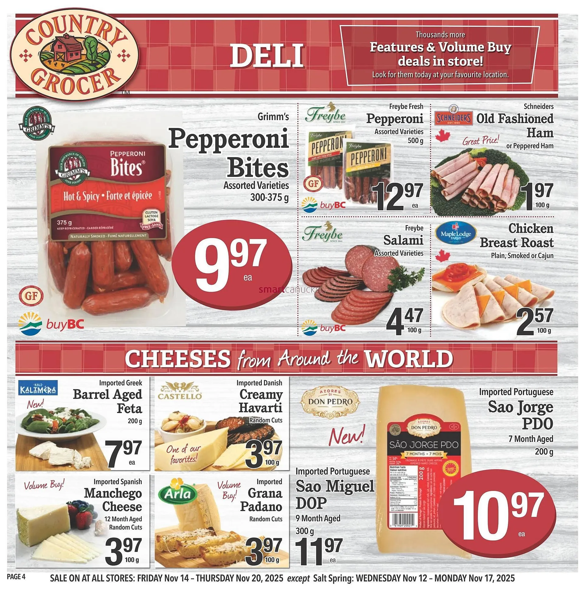 Country Grocer flyer from November 13 to November 19 2025 - flyer page 4