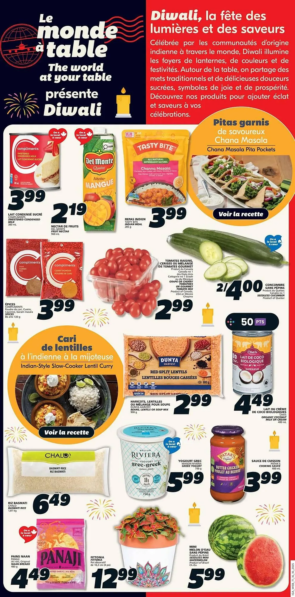 IGA flyer from October 16 to October 22 2025 - flyer page 17