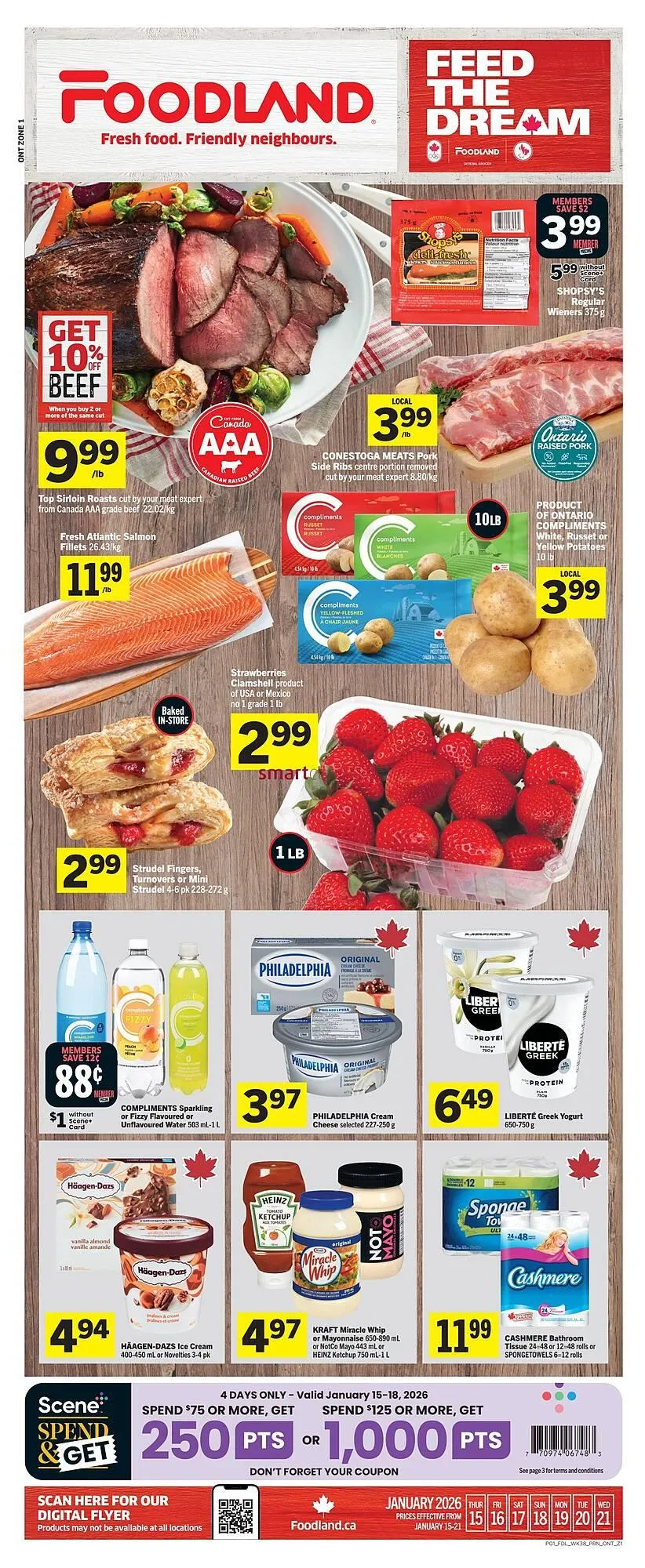 Foodland flyer from January 15 to January 21 2026 - flyer page 1