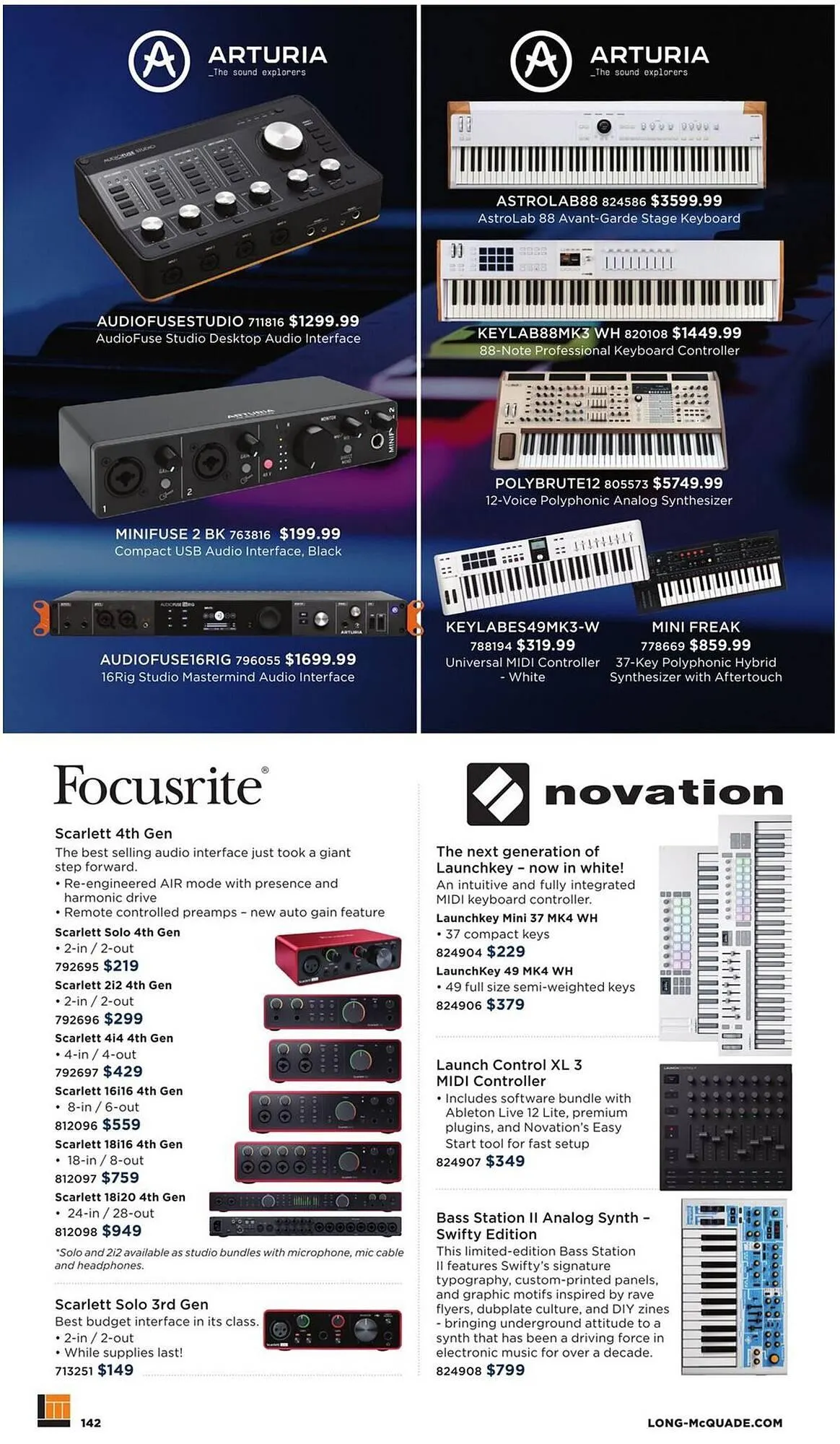 Long & McQuade flyer from October 9 to October 31 2025 - flyer page 142