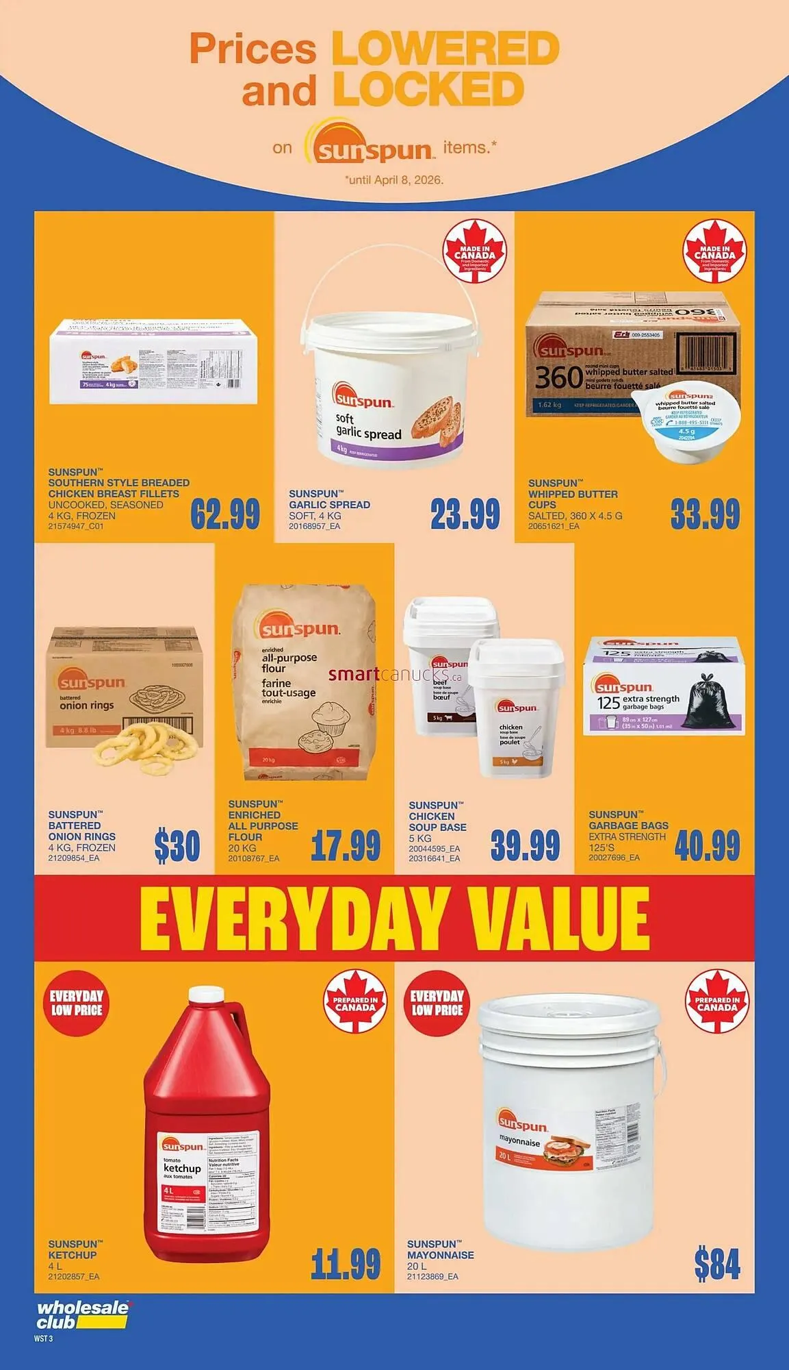 Wholesale Club flyer from March 12 to April 1 2026 - flyer page 3