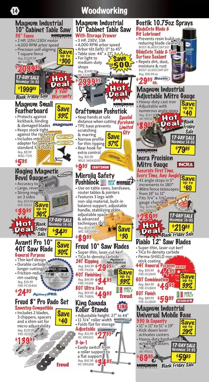 KMS Tools November 2024 Black Friday Sale from November 1 to November 15 2024 - flyer page 14
