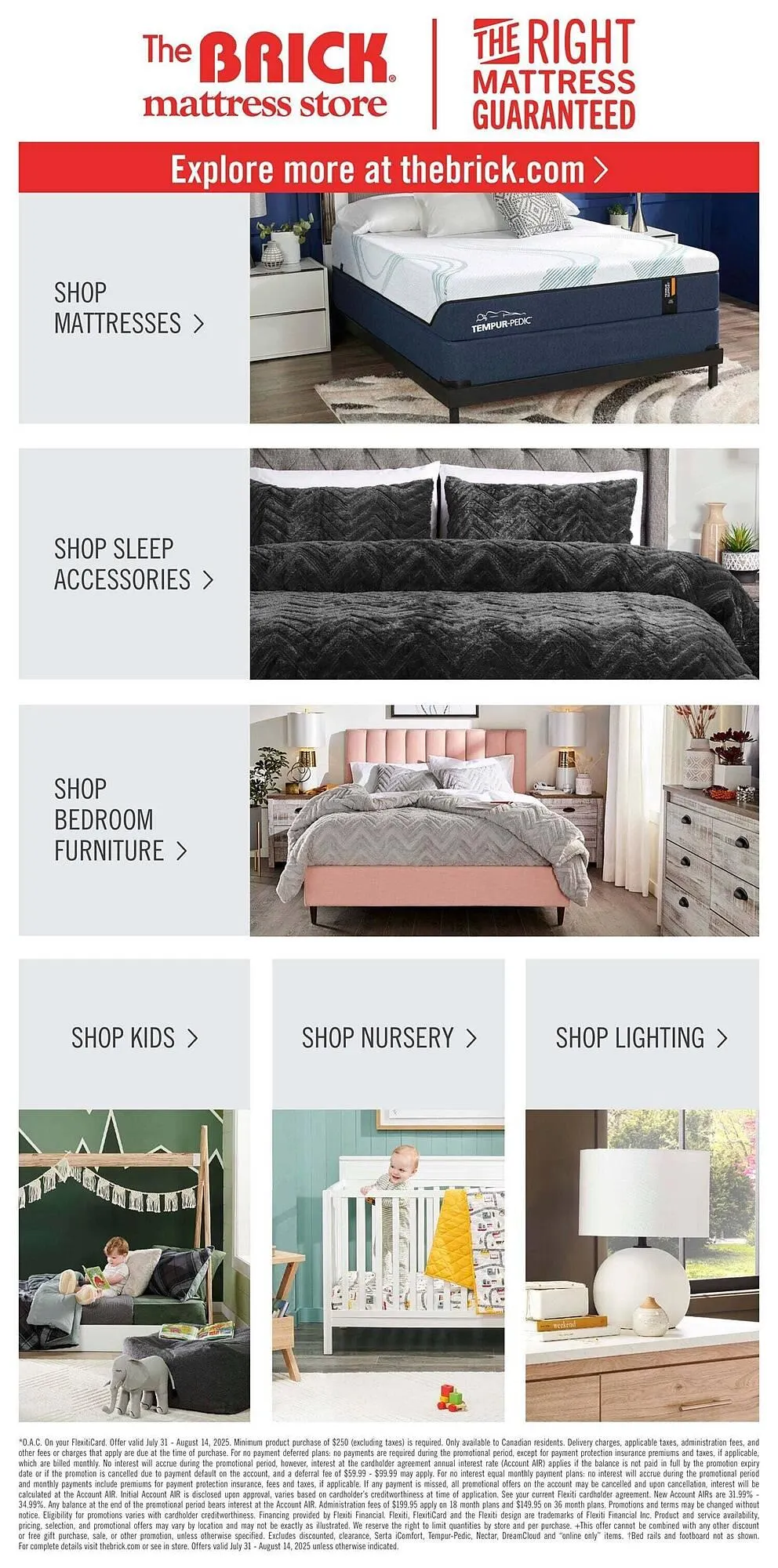 The Brick flyer from July 31 to August 15 2025 - flyer page 19