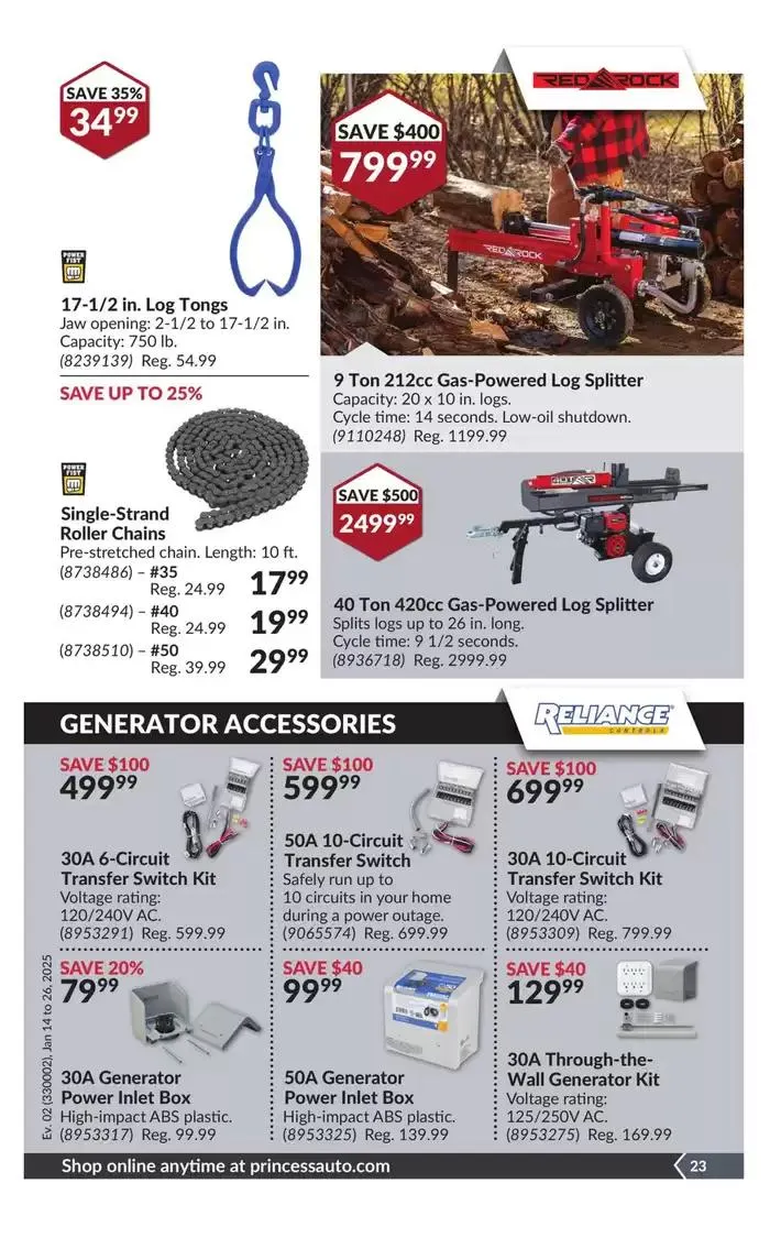 National Sale from January 14 to January 26 2025 - flyer page 28