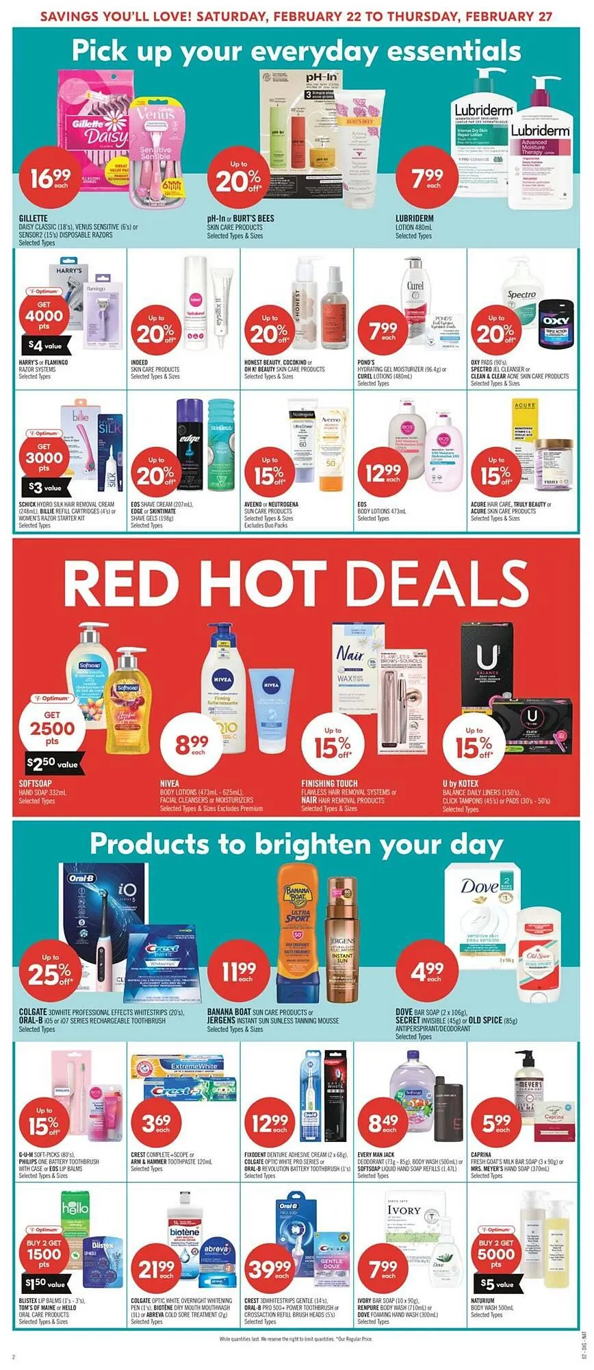 Shoppers Drug Mart flyer from February 20 to February 25 2025 - flyer page 12