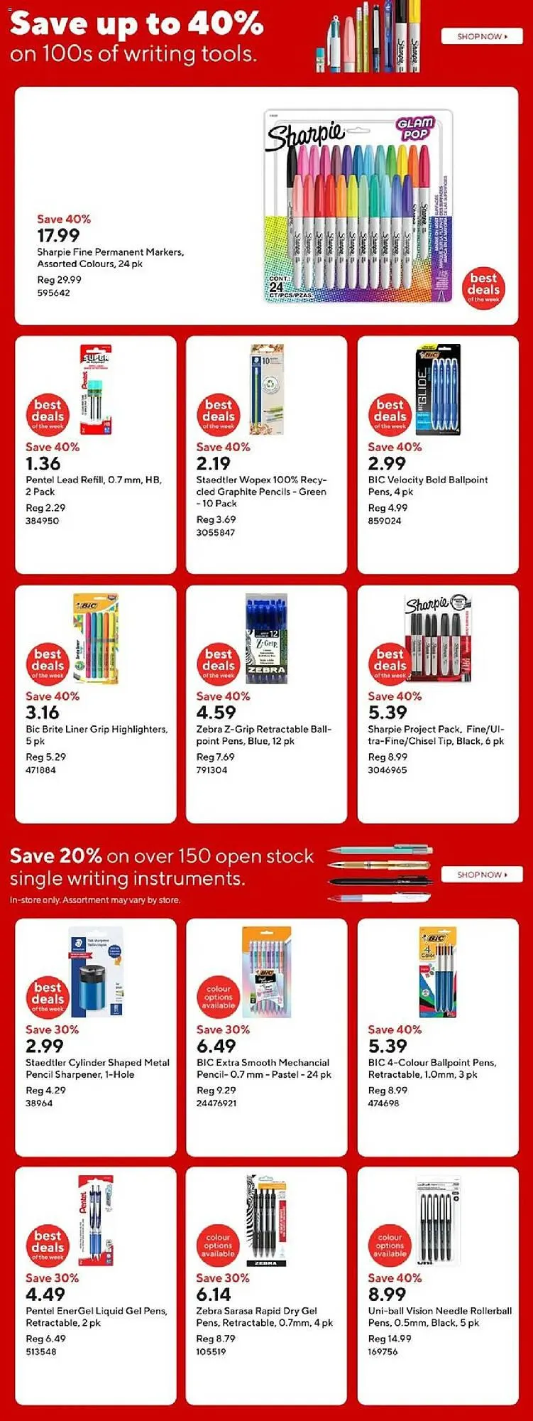 Staples flyer from April 2 to May 8 2025 - flyer page 10