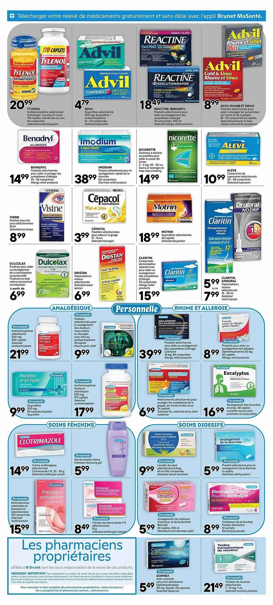 Brunet flyer from April 10 to April 24 2025 - flyer page 6