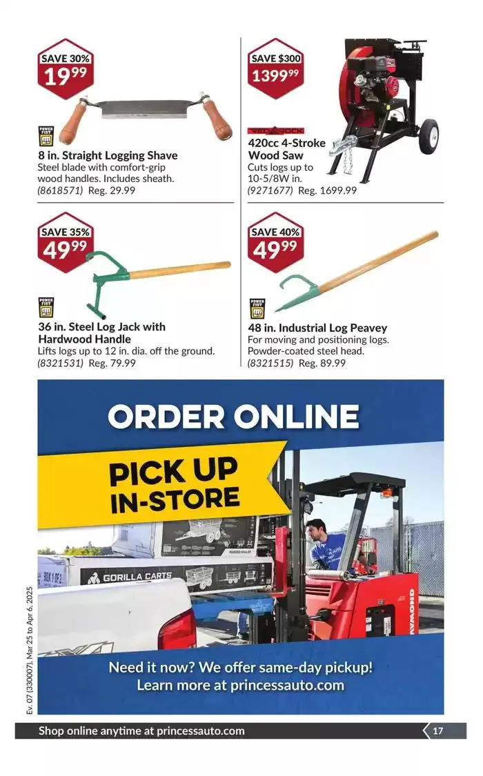 National Sale from March 25 to April 6 2025 - flyer page 22