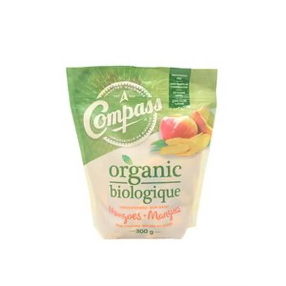 Compass Organic Dried Mangoes 300 g