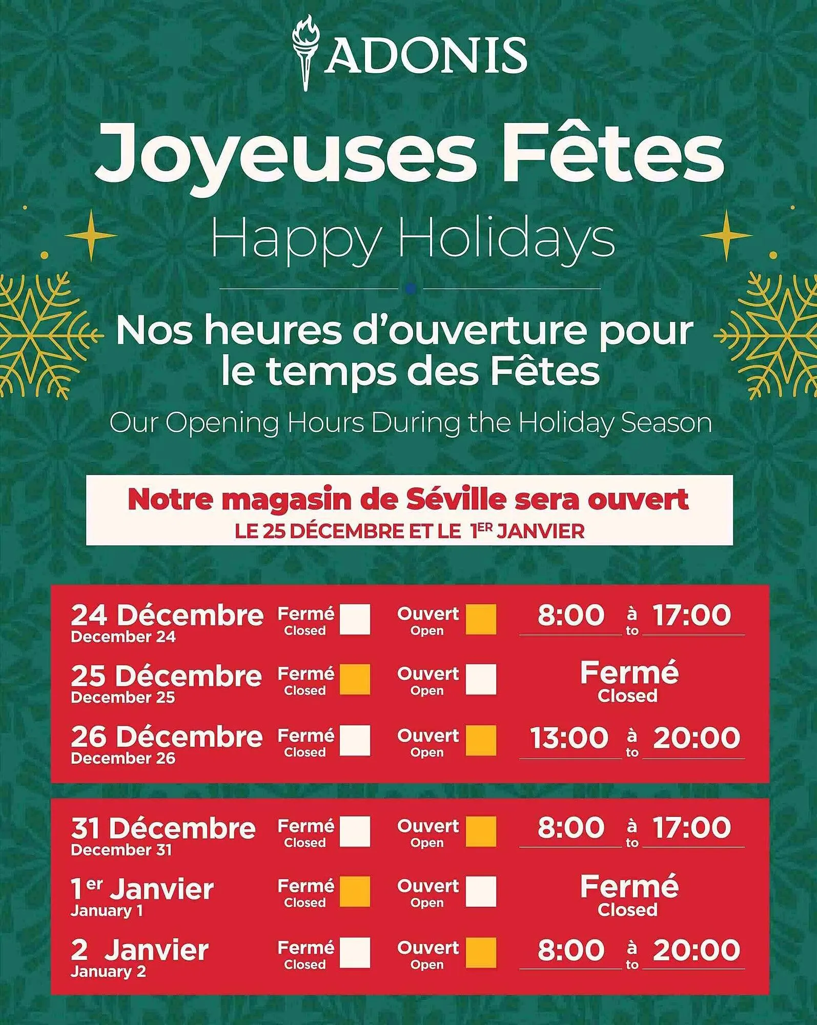 Marché Adonis flyer from December 18 to December 25 2025 - flyer page 13