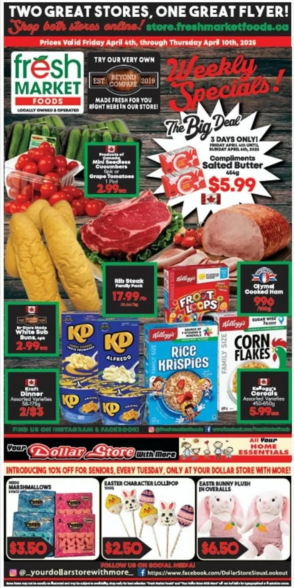 Fresh Market Foods flyer - 1