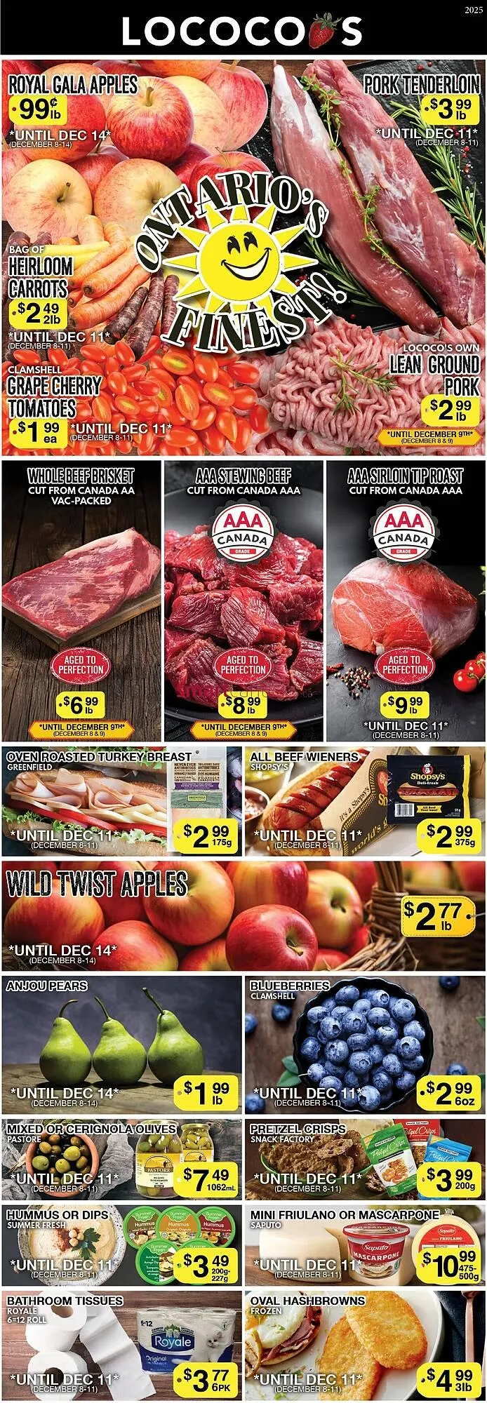 Lococo's flyer from December 8 to December 14 2025 - flyer page 1