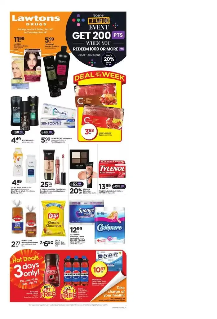 Weekly Ad from January 10 to January 16 2025 - flyer page 1