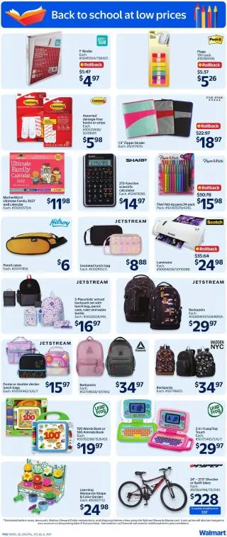 Walmart Flyer - General Merchandise from August 20 to August 26 2026 - flyer page 2