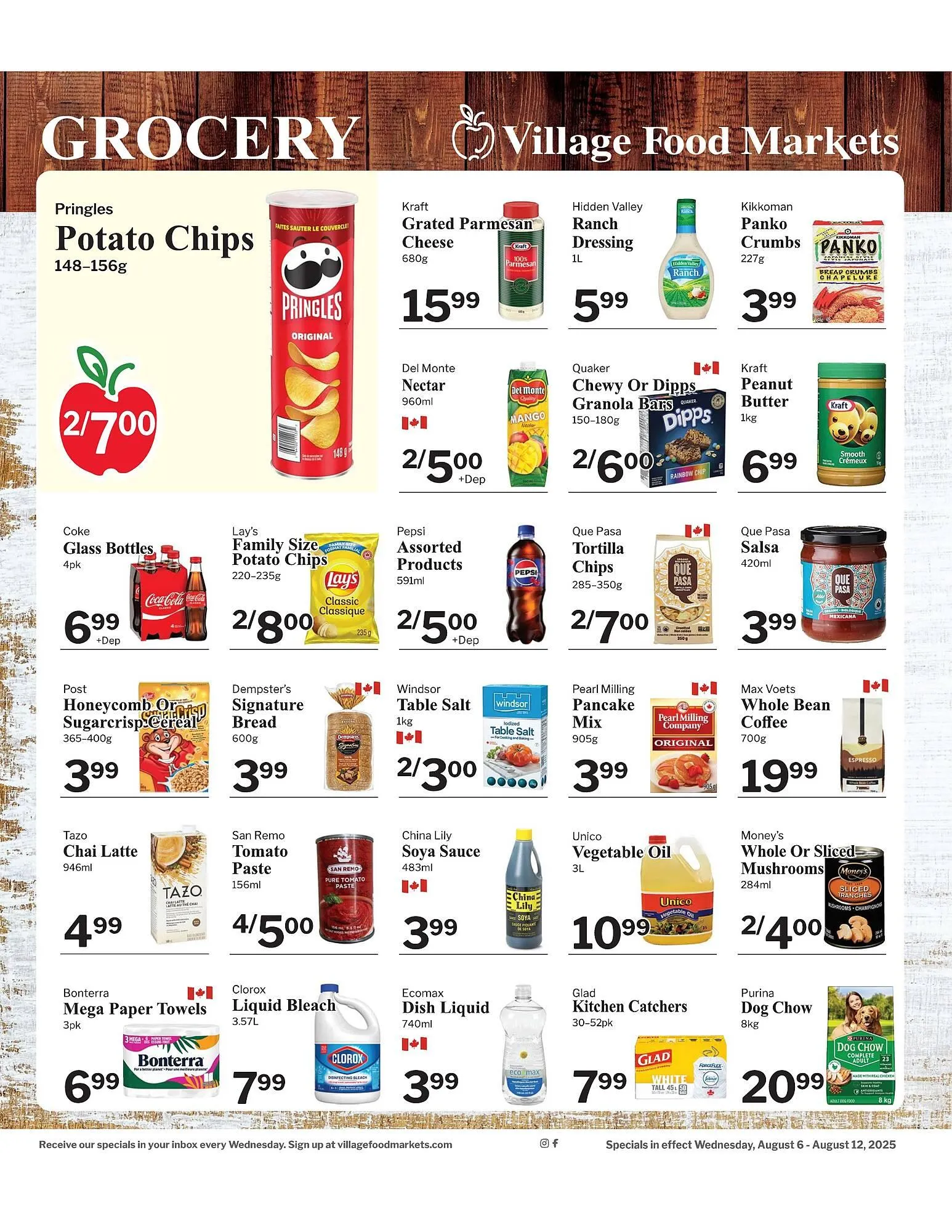 Village Food Markets flyer from August 6 to August 12 2025 - flyer page 3