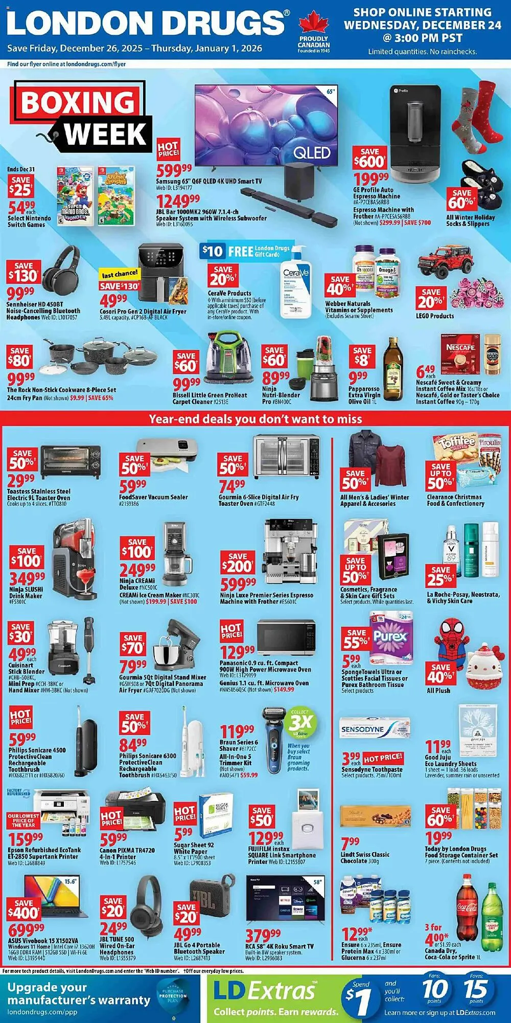 London Drugs flyer from December 26 to January 2 2026 - flyer page 1