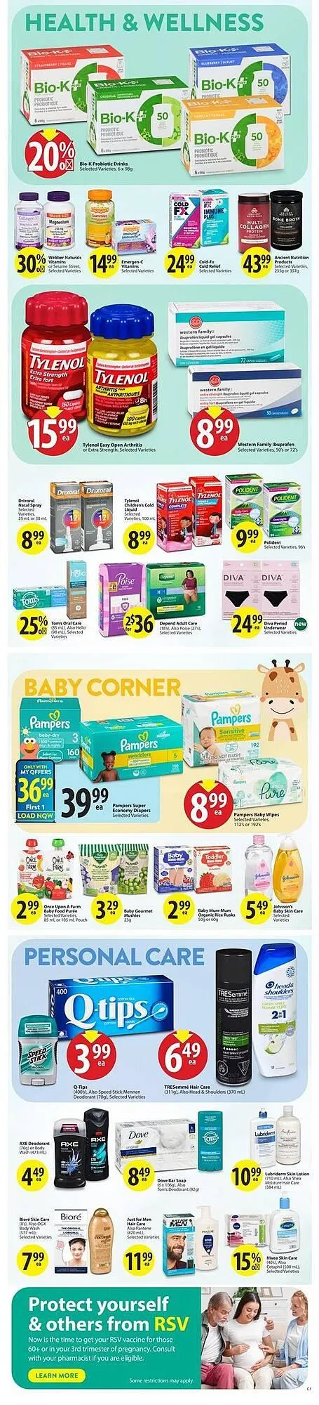 Save on Foods flyer from October 3 to October 9 2024 - flyer page 17