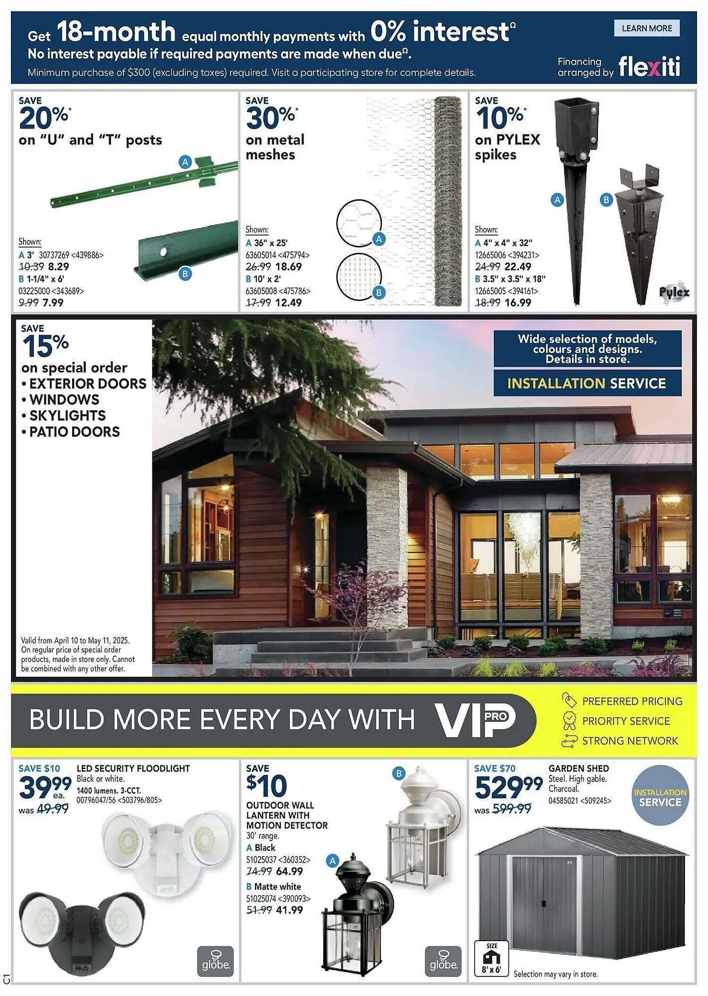 RONA flyer from April 18 to April 25 2025 - flyer page 12