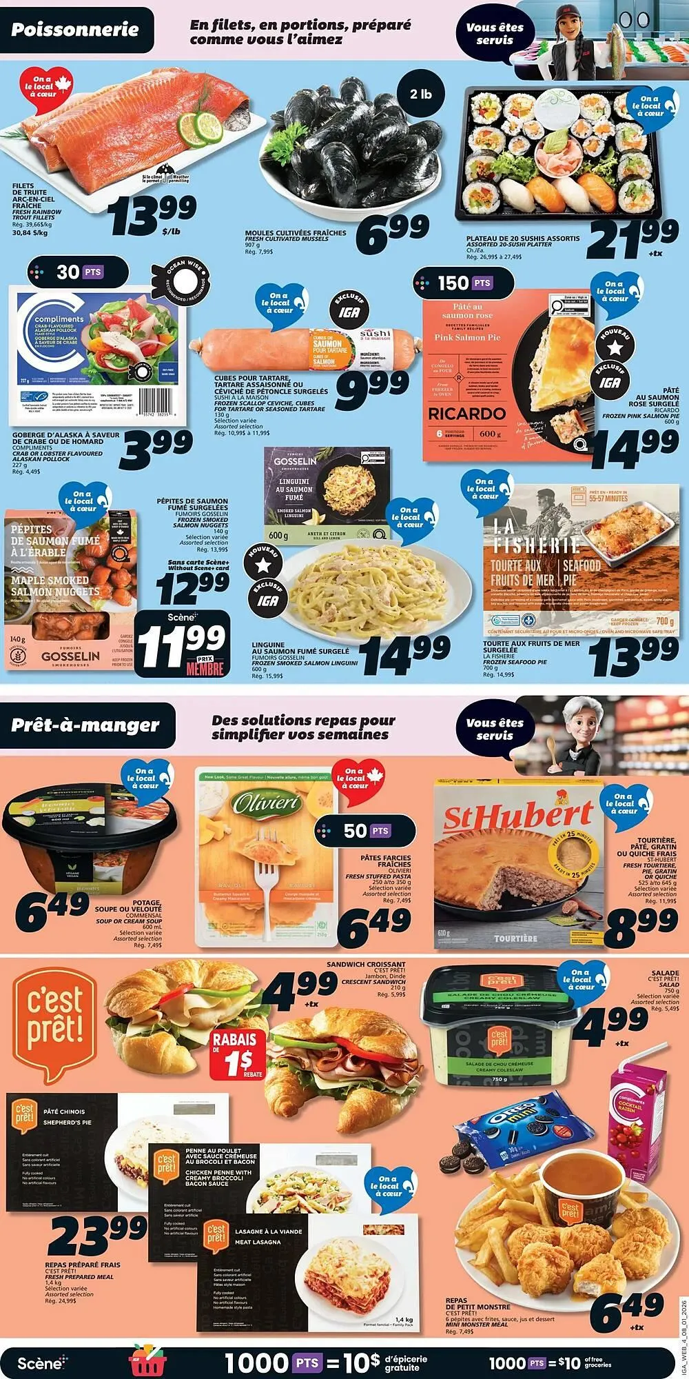 IGA flyer from January 8 to January 14 2026 - flyer page 6