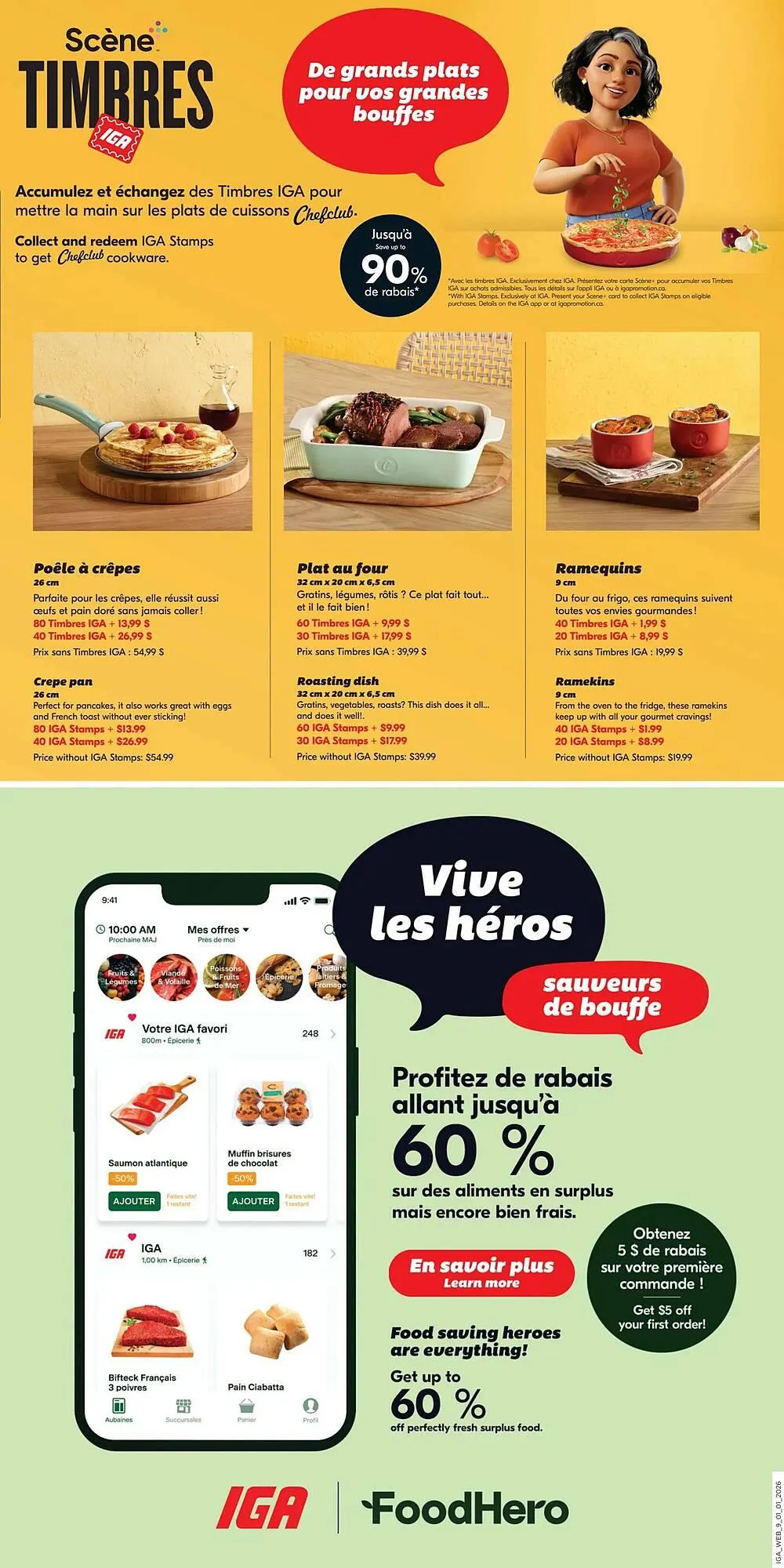 IGA flyer from January 1 to January 7 2026 - flyer page 11