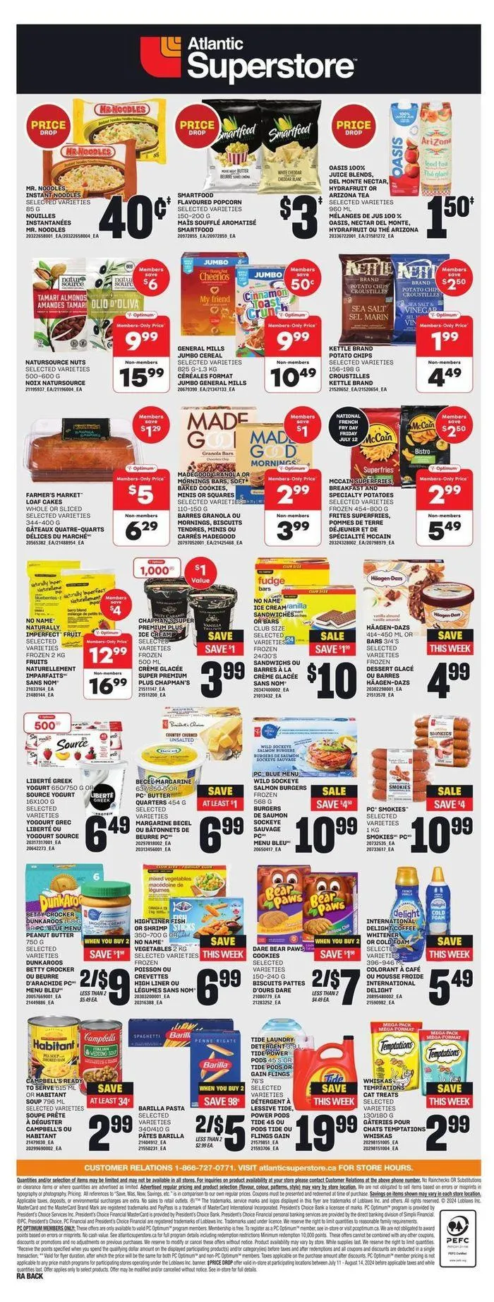 Atlantic Superstore weeky flyer from July 11 to July 17 2024 - flyer page 7