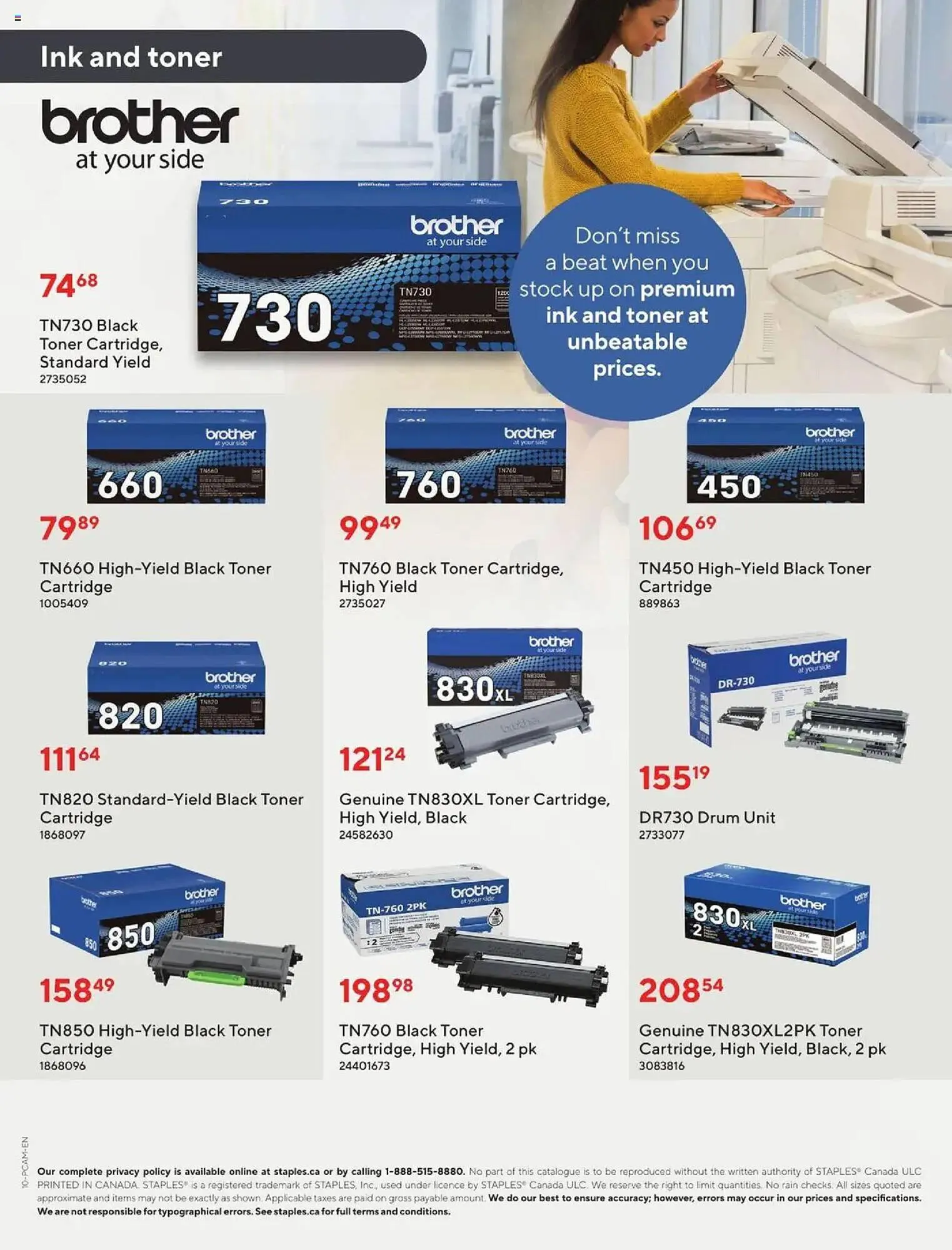 Staples flyer from October 3 to October 16 2025 - flyer page 16