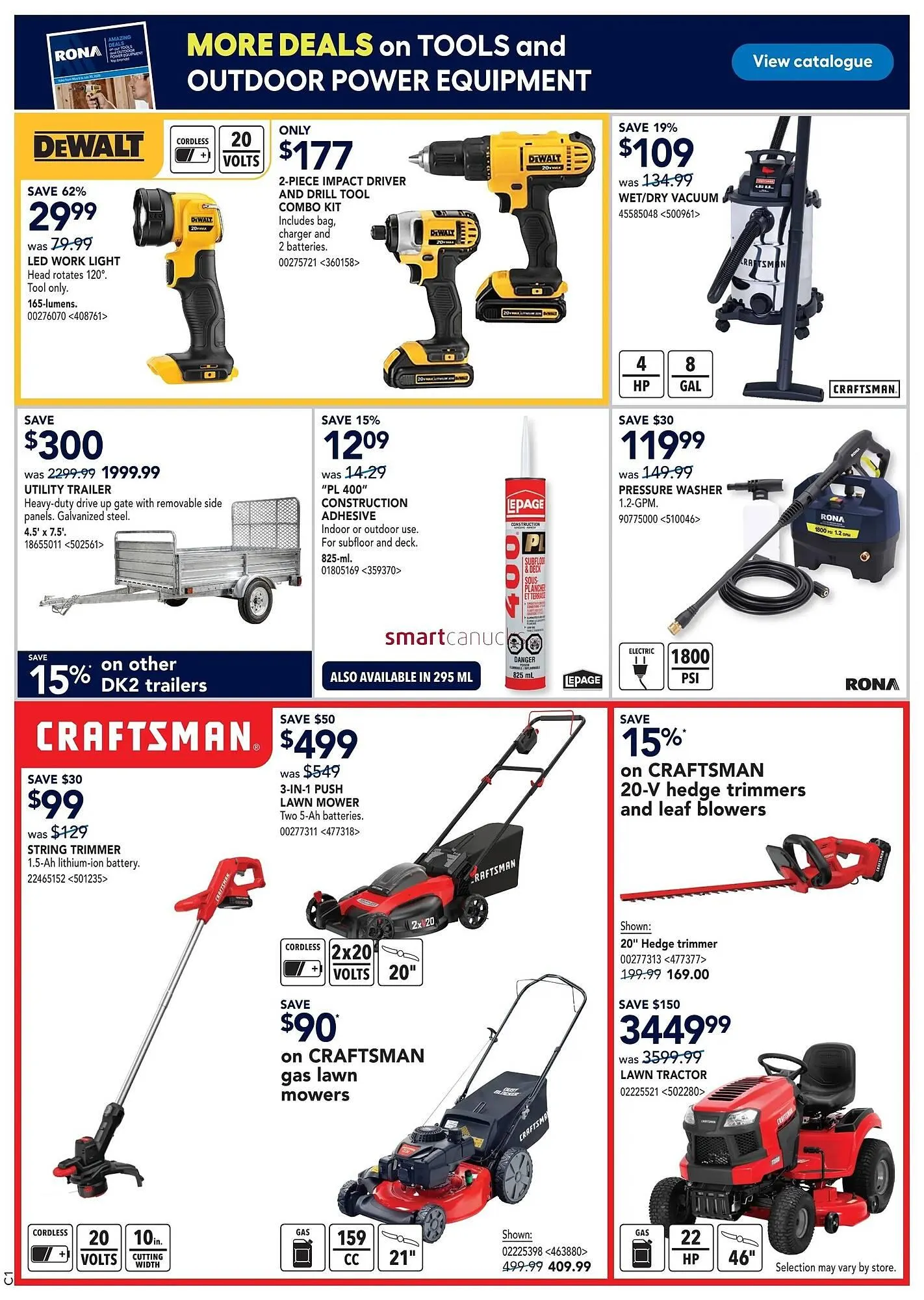 RONA flyer from June 19 to July 2 2025 - flyer page 10