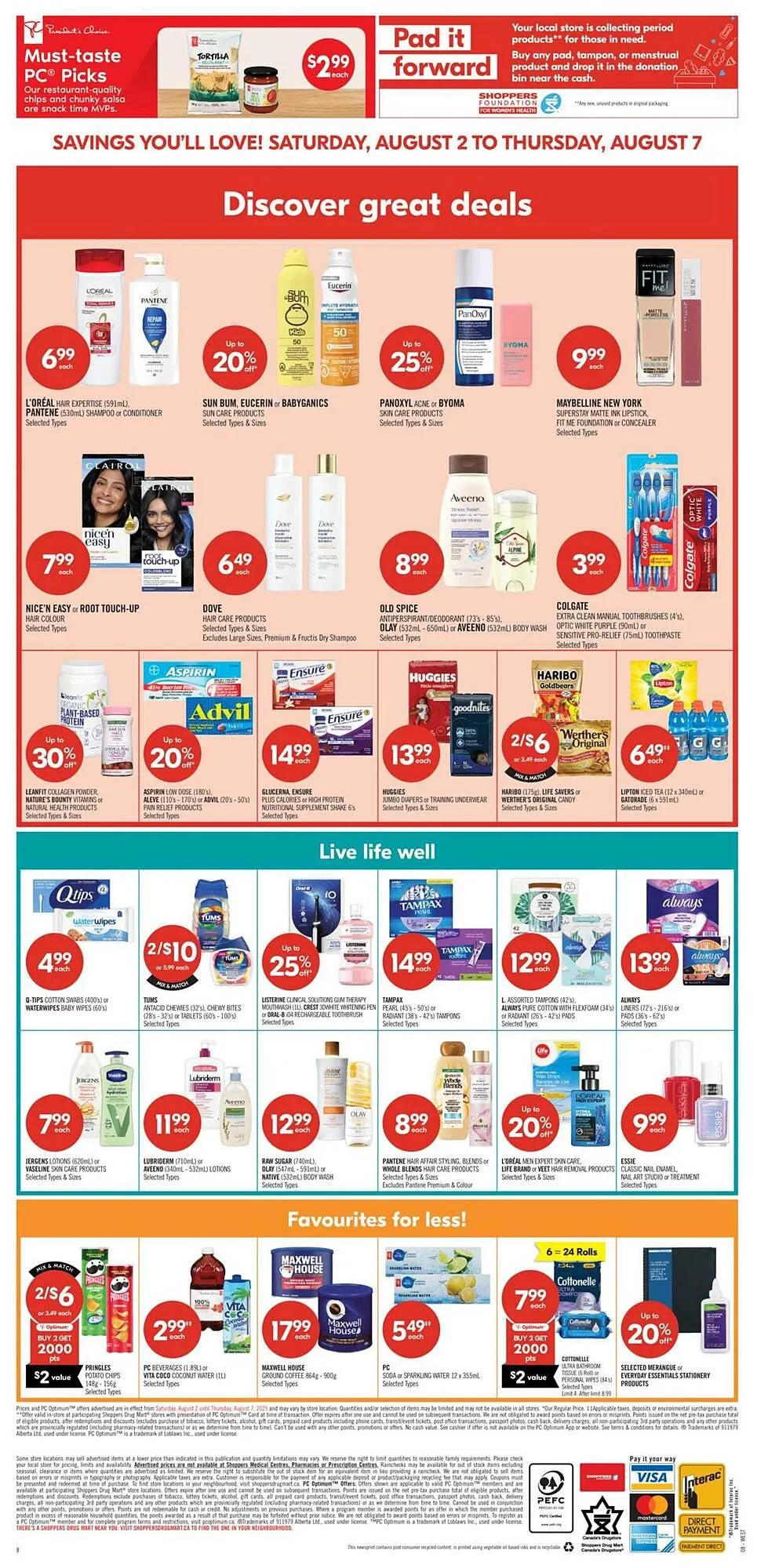 Shoppers Drug Mart flyer from July 31 to August 14 2025 - flyer page 19