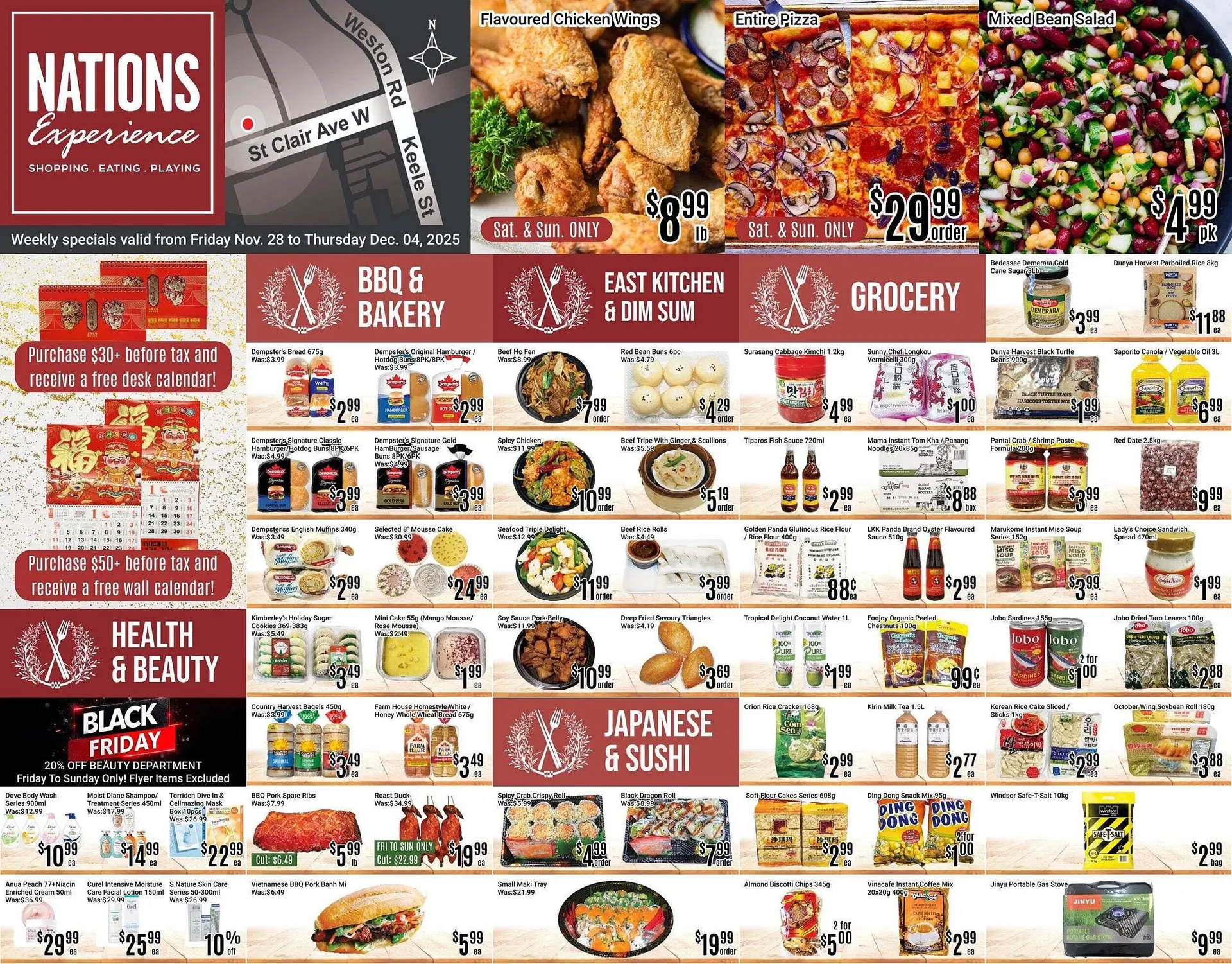 Nations Fresh Foods flyer from November 28 to December 5 2025 - flyer page 1