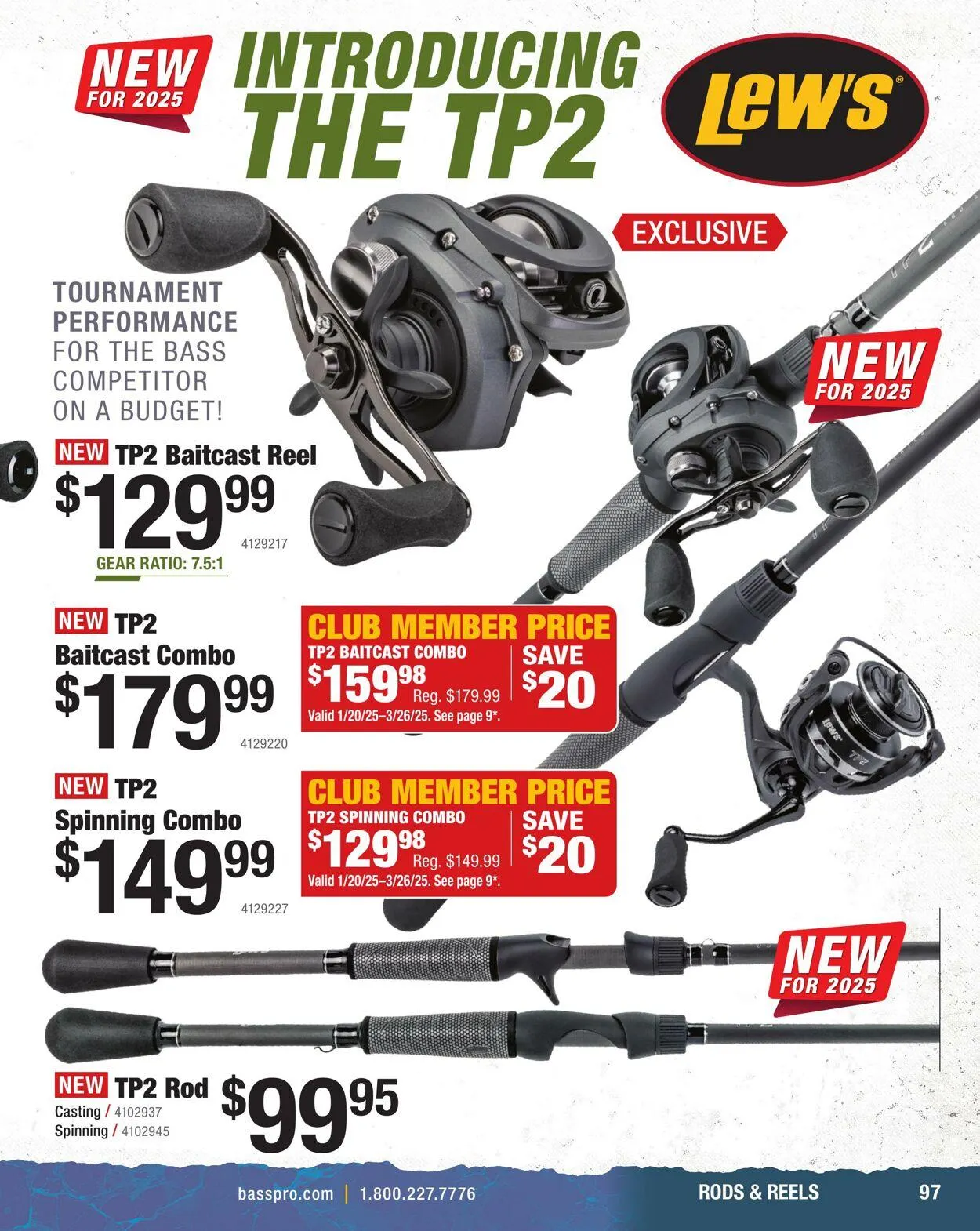 Bass Pro Current flyer from April 7 to April 21 2025 - flyer page 97