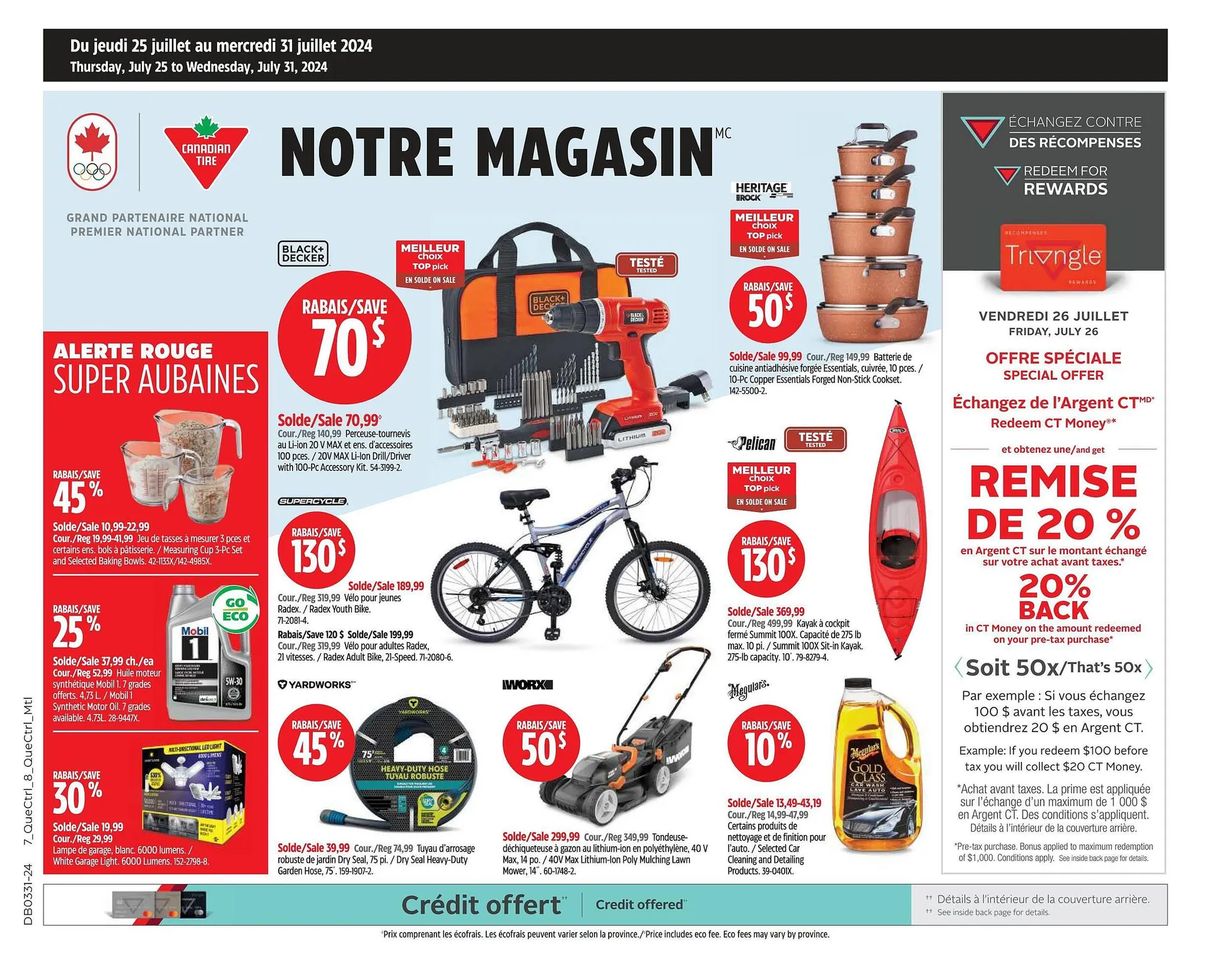 Canadian Tire flyer from July 25 to July 31 2024 - flyer page 3