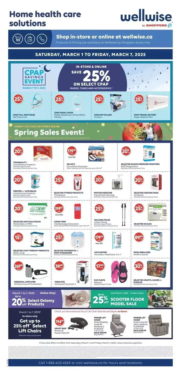 Top offers for smart savers from March 1 to March 6 2025 - flyer page 19