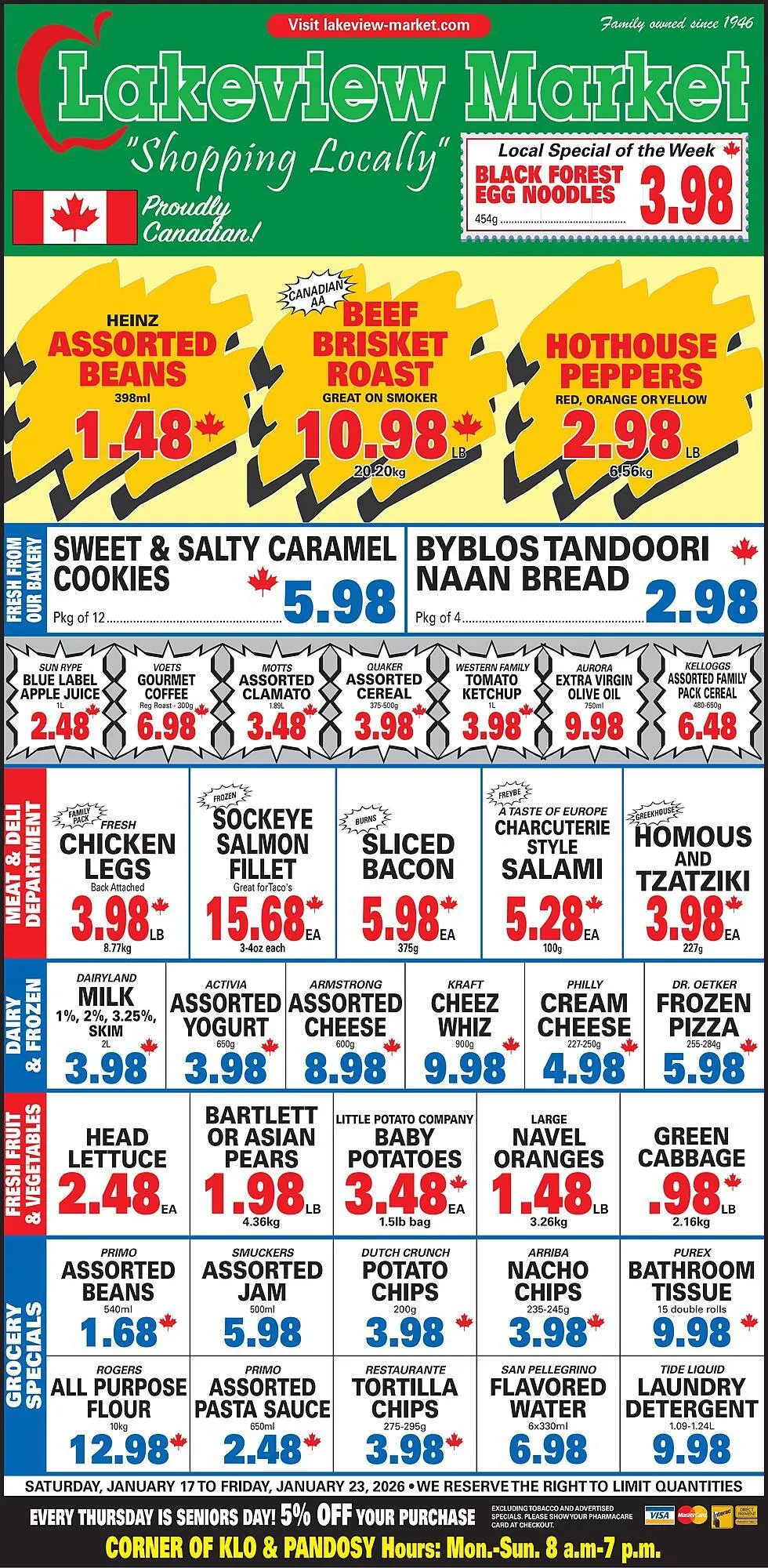 Lakeview Market flyer - 1