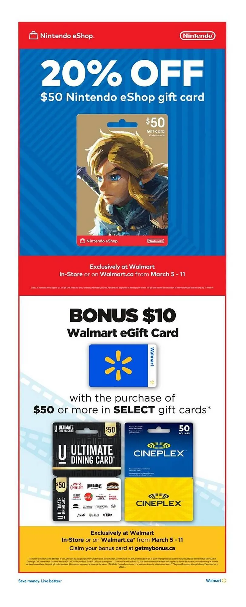 Walmart flyer from March 5 to March 11 2026 - flyer page 15