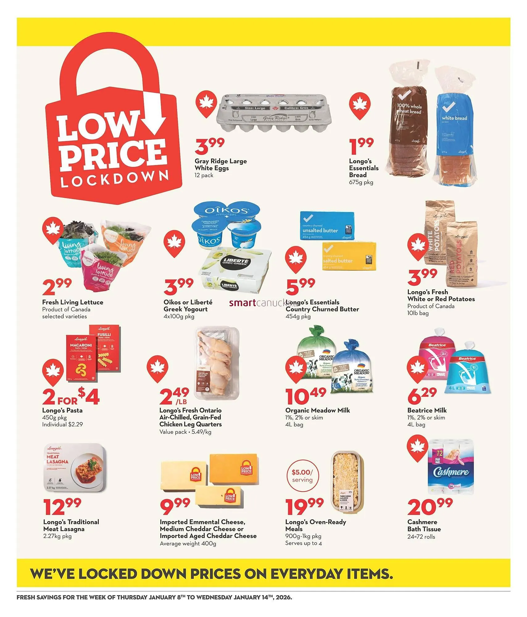 Longo's flyer from January 8 to January 14 2026 - flyer page 14