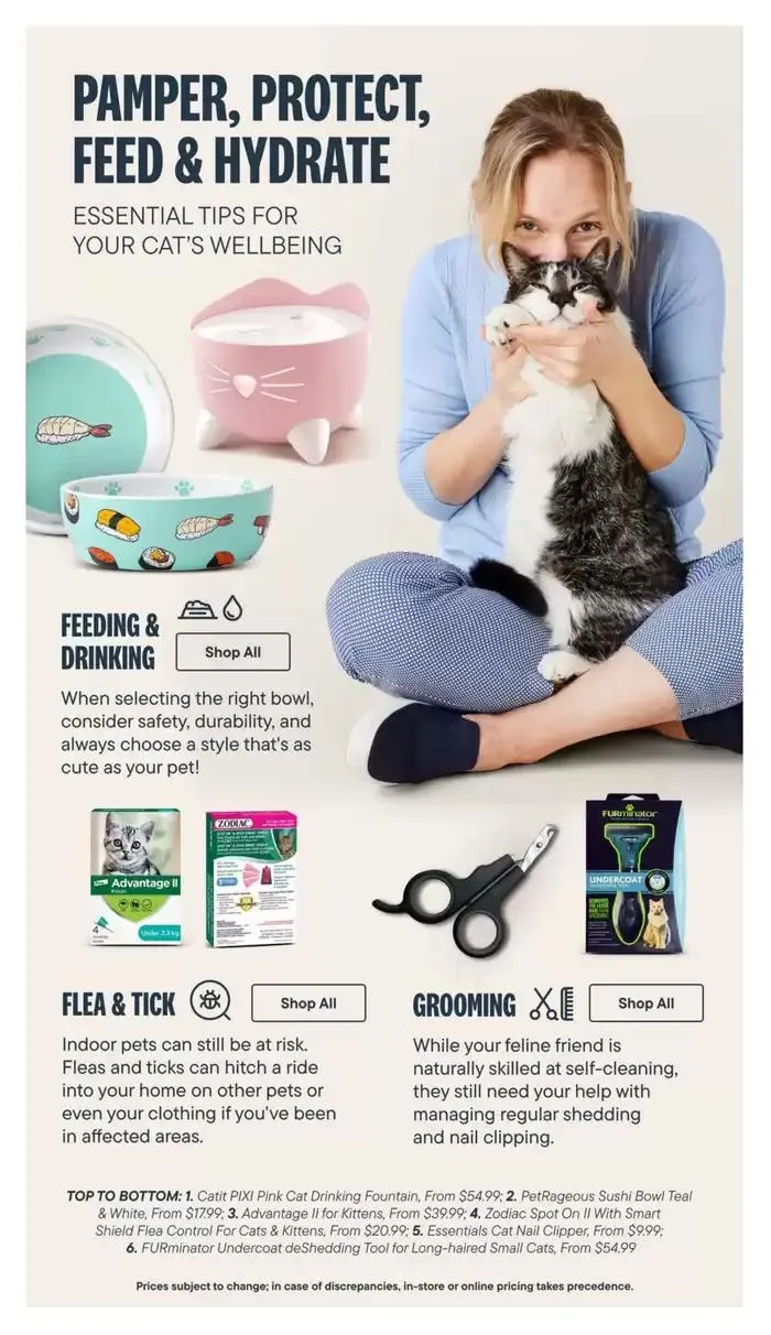 Devoted Cat Parent Guide from March 3 to March 31 2025 - flyer page 17