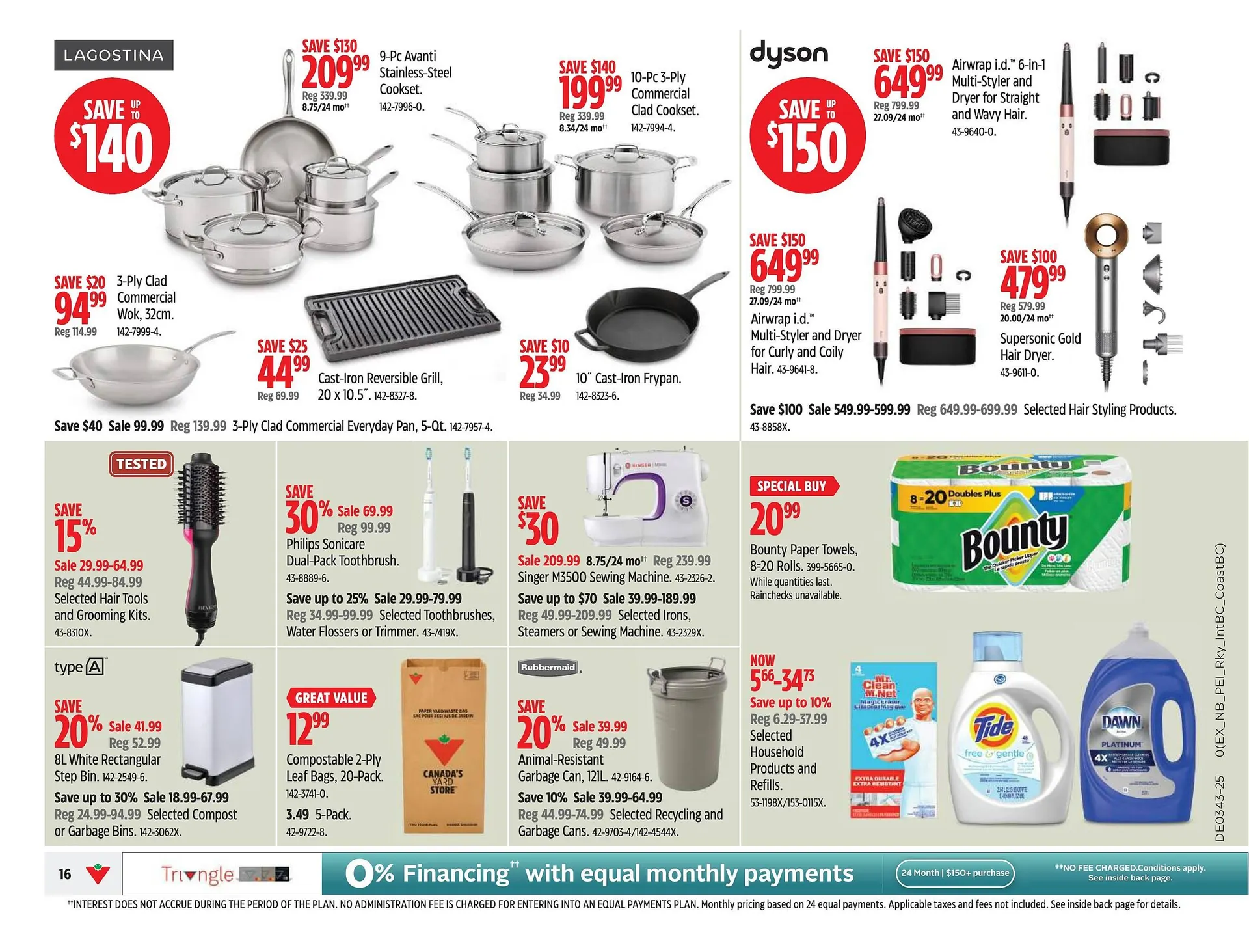 Canadian Tire flyer from October 16 to October 22 2025 - flyer page 16