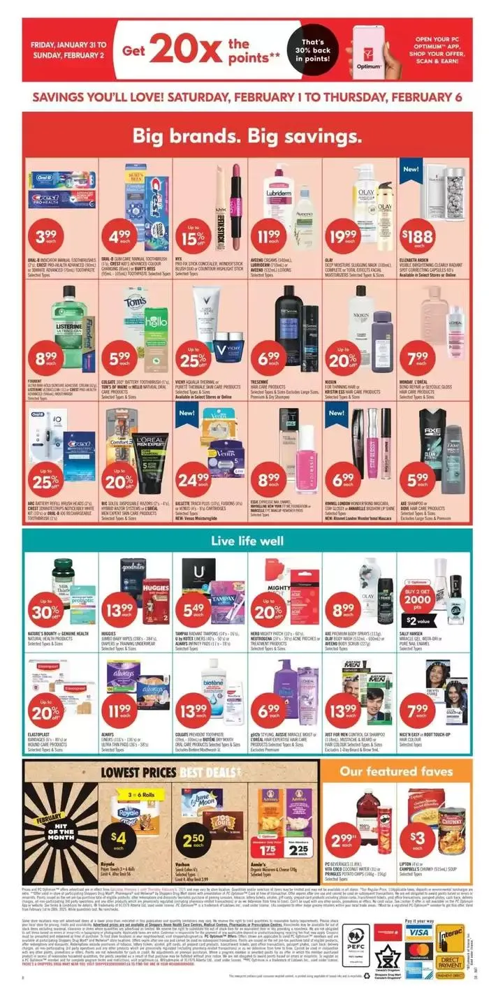 Top offers for smart savers from February 1 to February 6 2025 - flyer page 12