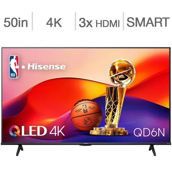 Hisense 50" Class - QD6N Series - 4K UHD QLED TV