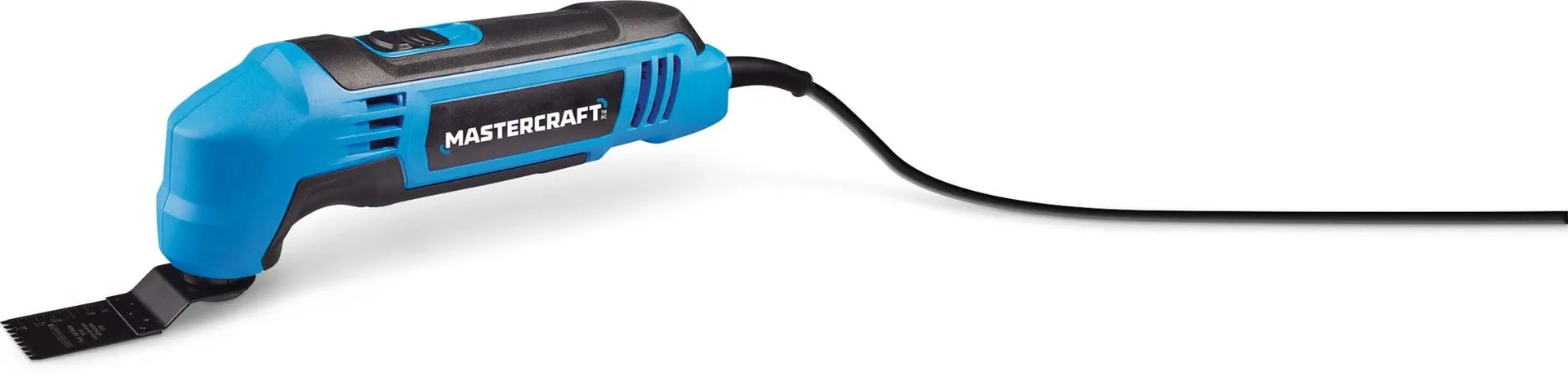 Mastercraft 2.2A Oscillating Multi-Tool Kit with Blades & Sanding Accessories, 12-pc