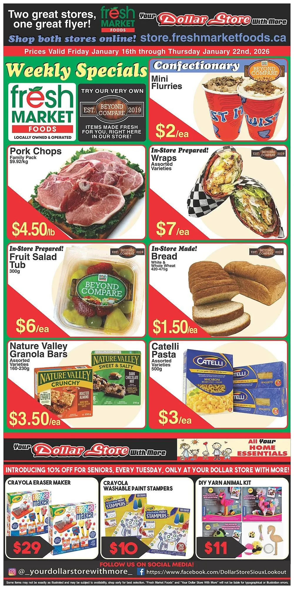 Fresh Market Foods flyer - 1
