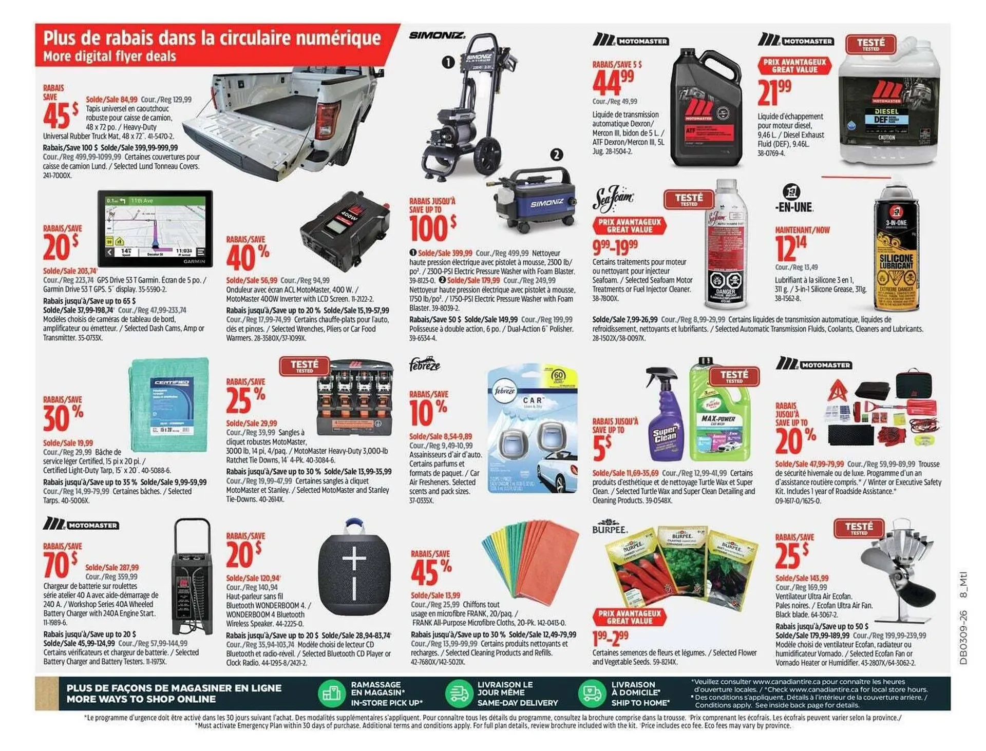 Canadian Tire flyer from February 26 to March 5 2026 - flyer page 22