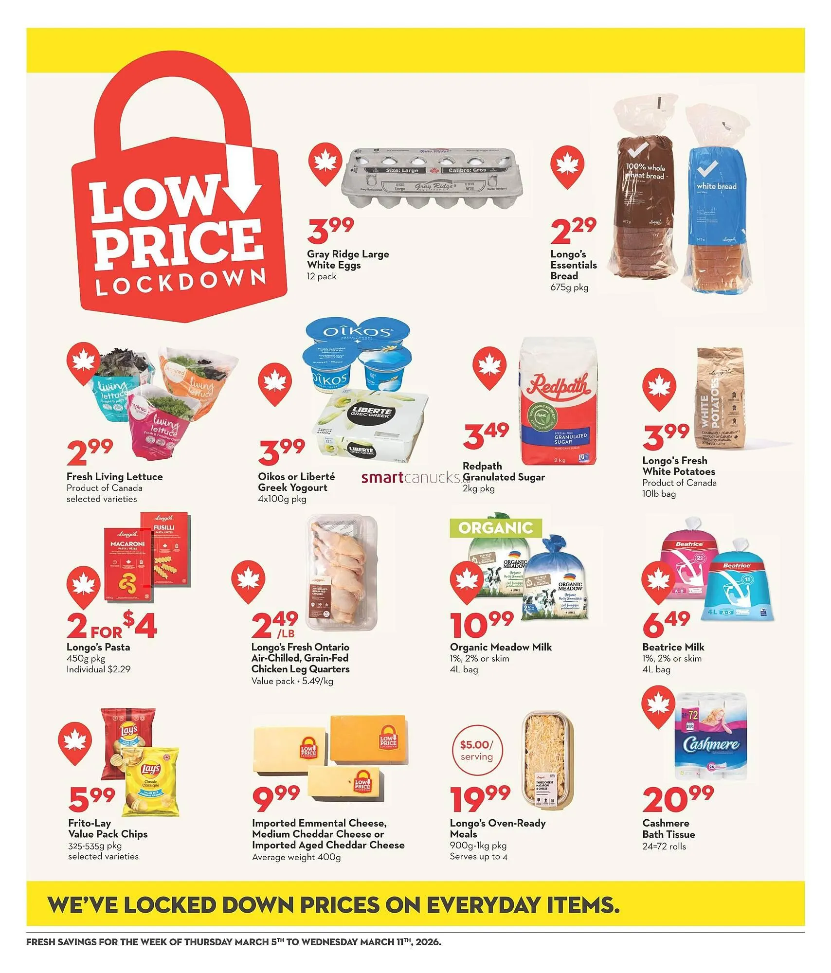 Longo's flyer from March 5 to March 11 2026 - flyer page 12