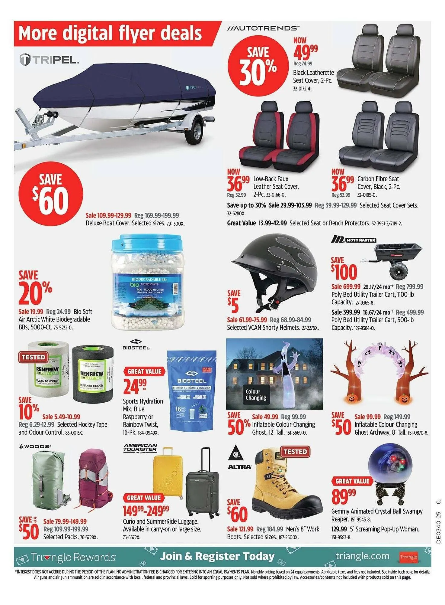 Canadian Tire flyer from September 26 to October 17 2025 - flyer page 17