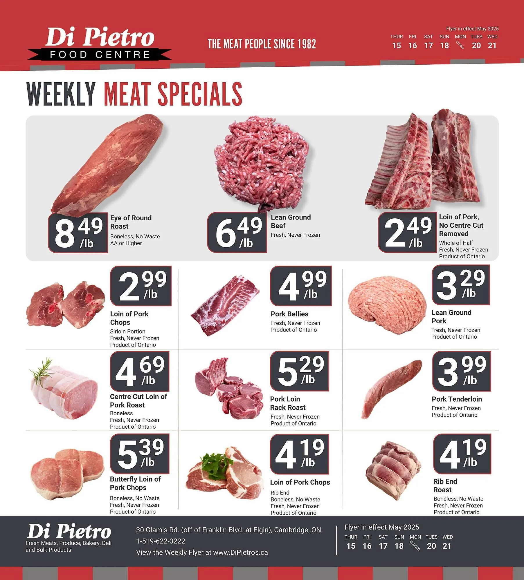 Di Pietro flyer from May 15 to May 21 2025 - flyer page 2