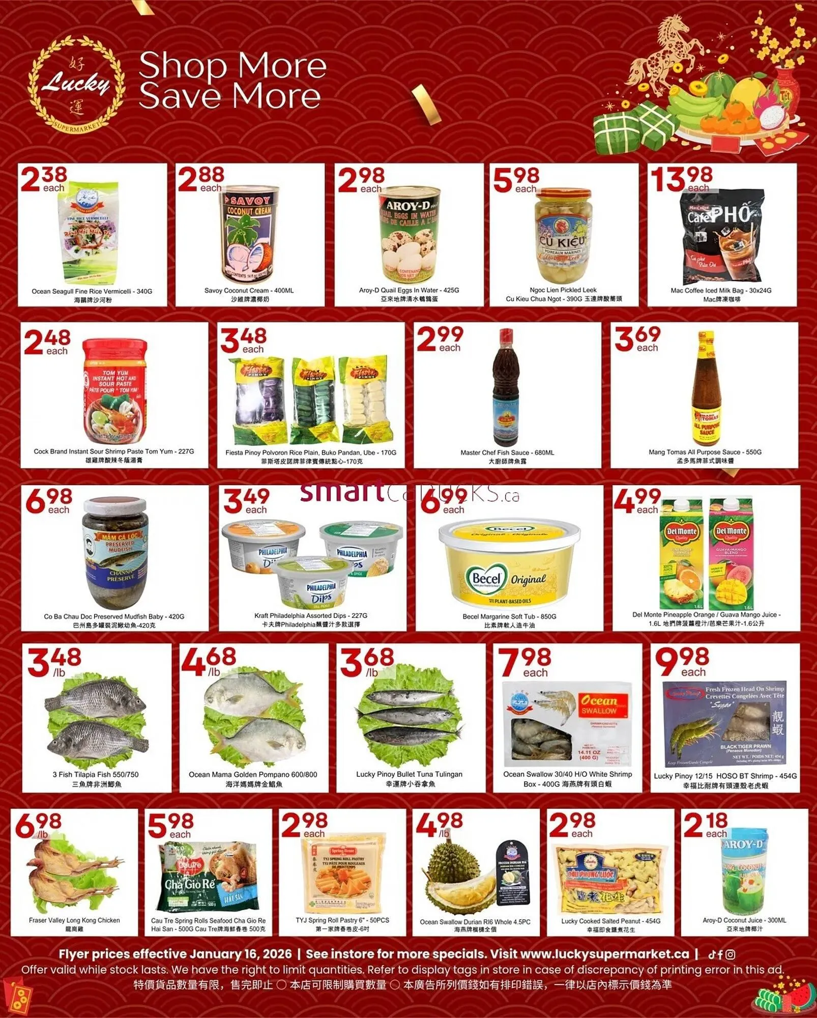 Lucky Supermarket flyer from January 16 to January 22 2026 - flyer page 2