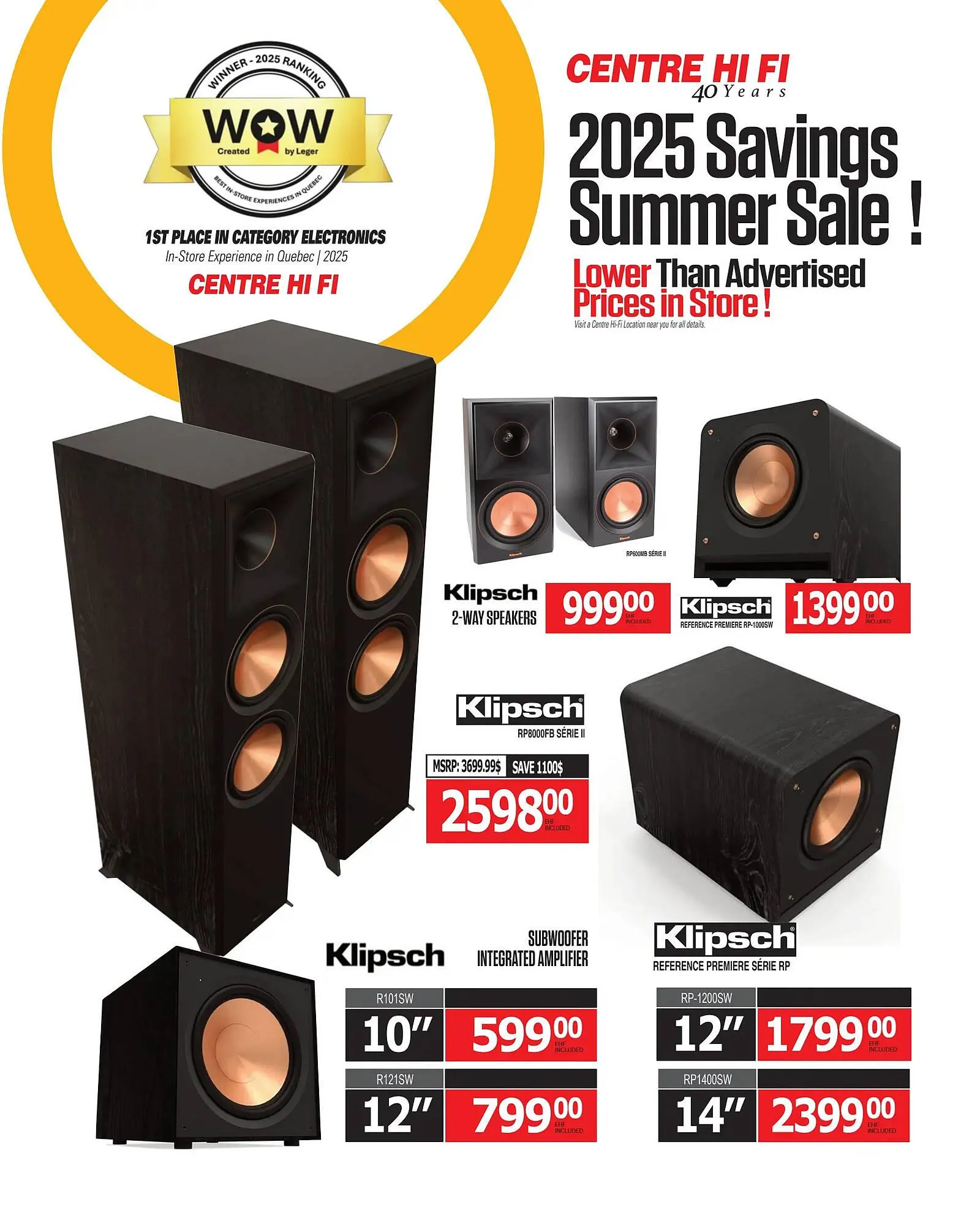 Centre Hi-Fi flyer from July 18 to July 24 2025 - flyer page 48